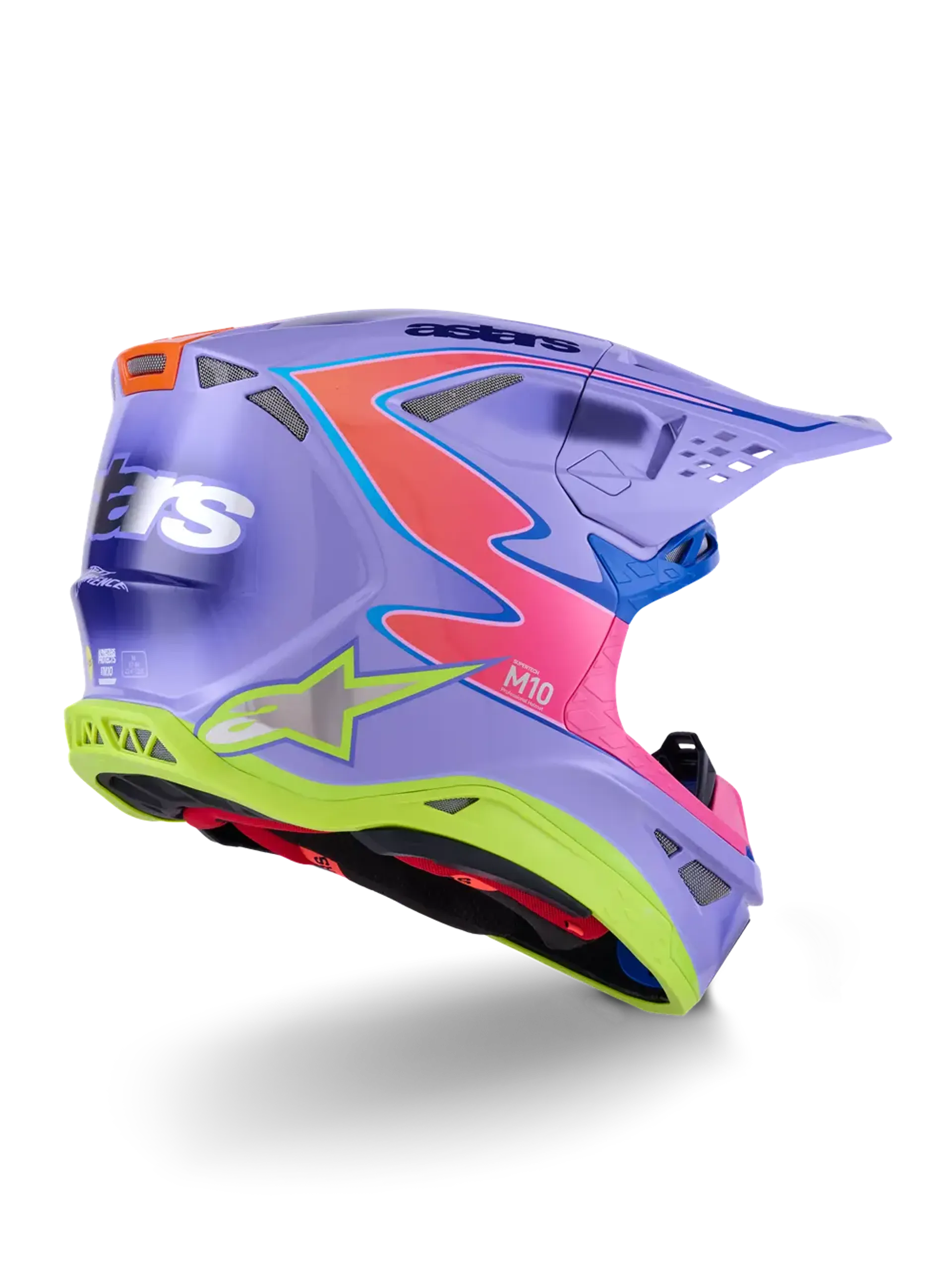Alpinestars SM10 Jett MIPS Helmet - Purple/Pink - Alpinestars
