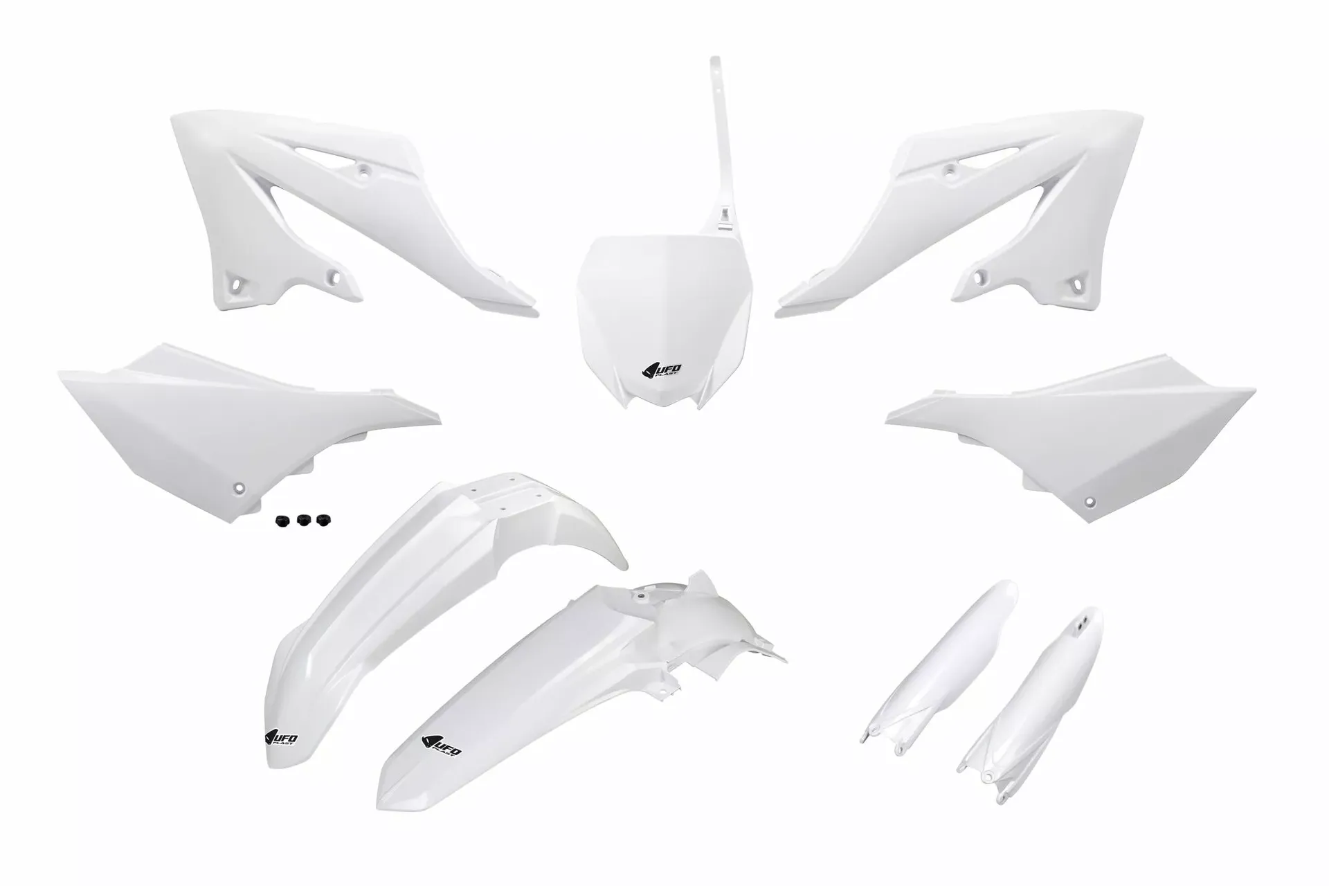 UFO Plastic kit 5-parts White 046 YZ125/250 2022- - UFO