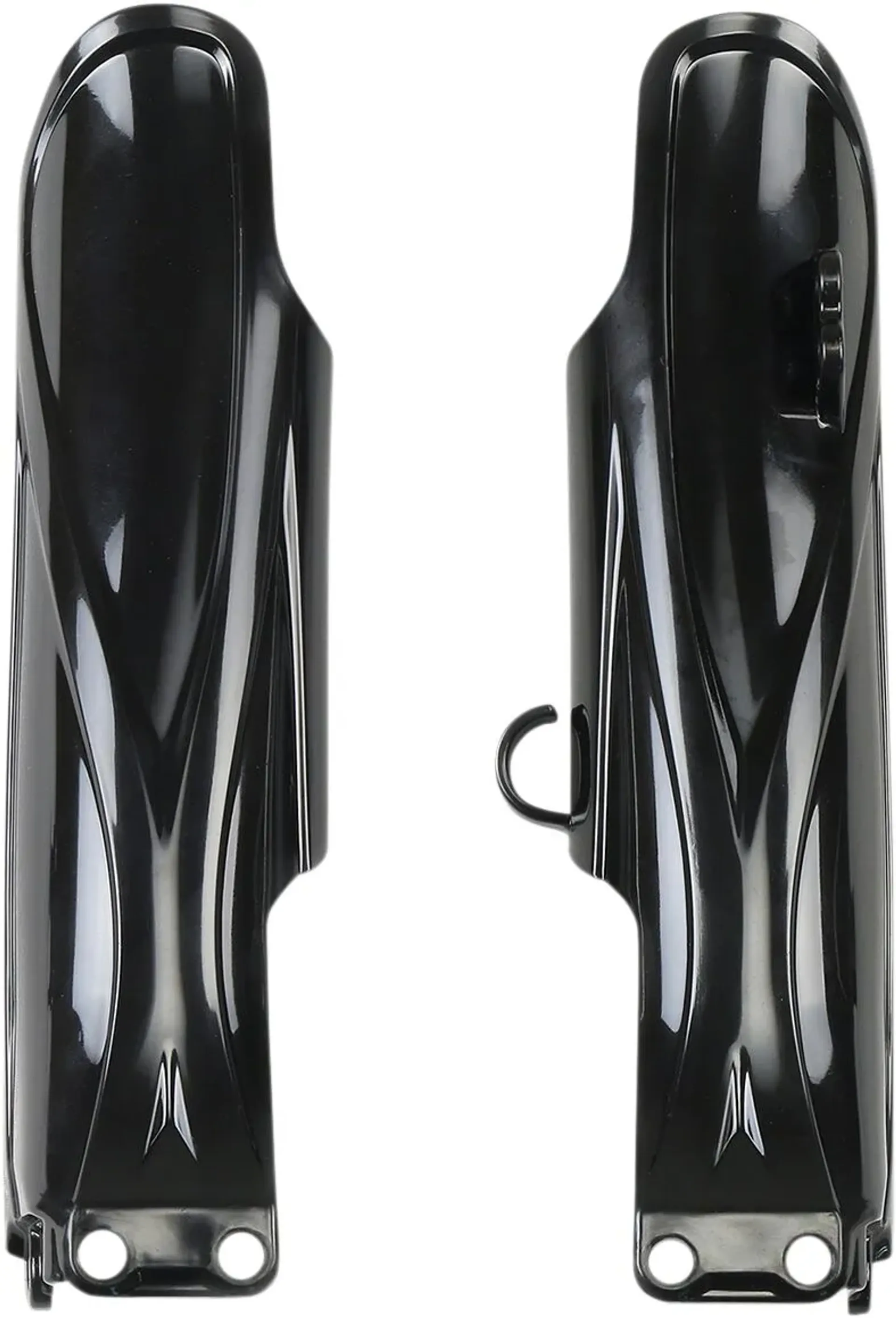 Ufo fork covers YZ85 19-... BLACK - Ufo - Motocross Parts