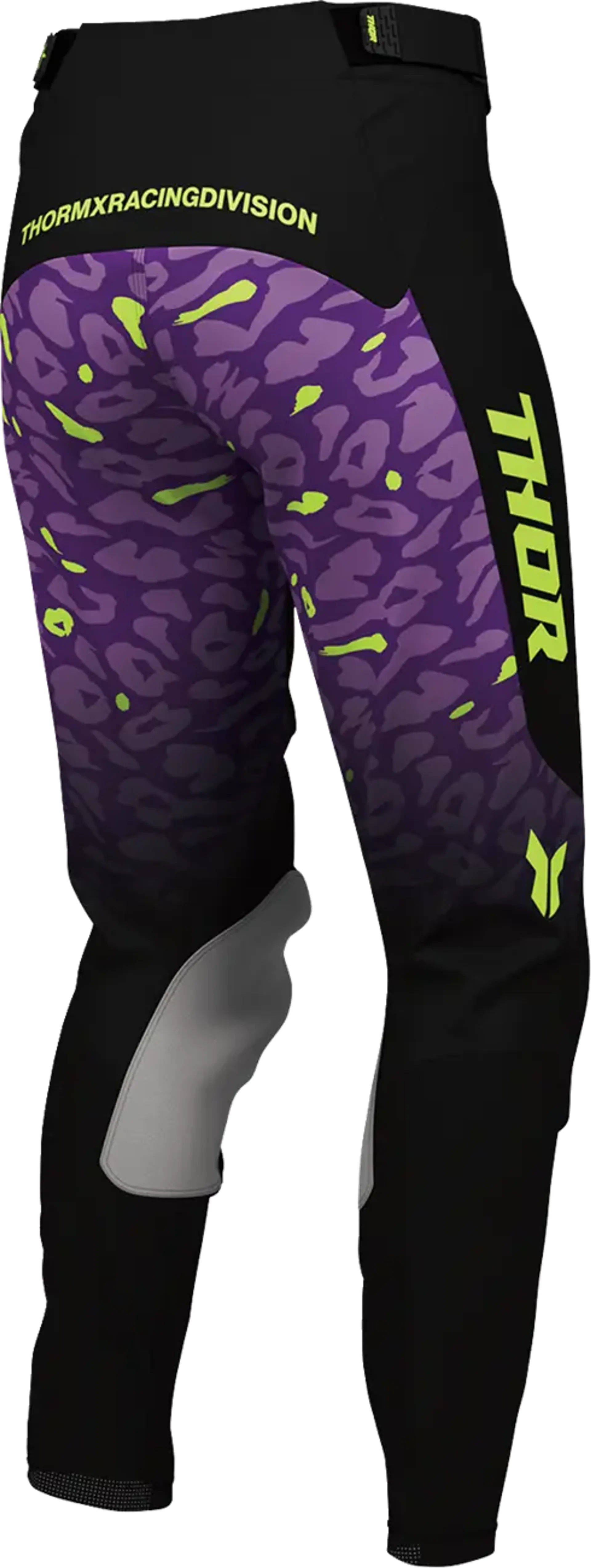 Thor Women Launchmode Pant - Spotted Black/Purple - Thor