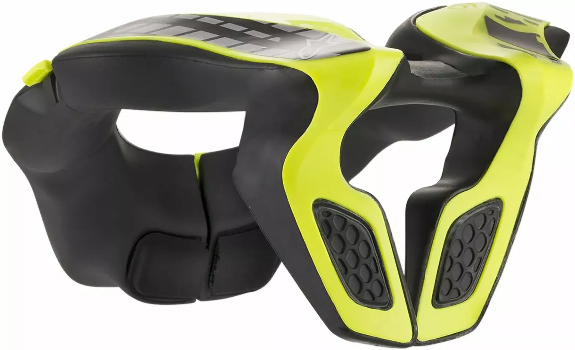 Alpinestars Ungdom nakkekrave sort/gul - Alpinestars