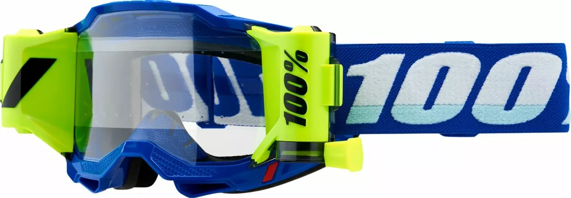 100% Accuri 2 ForeCast Blue / CLEAR - 100% - Motocross Parts