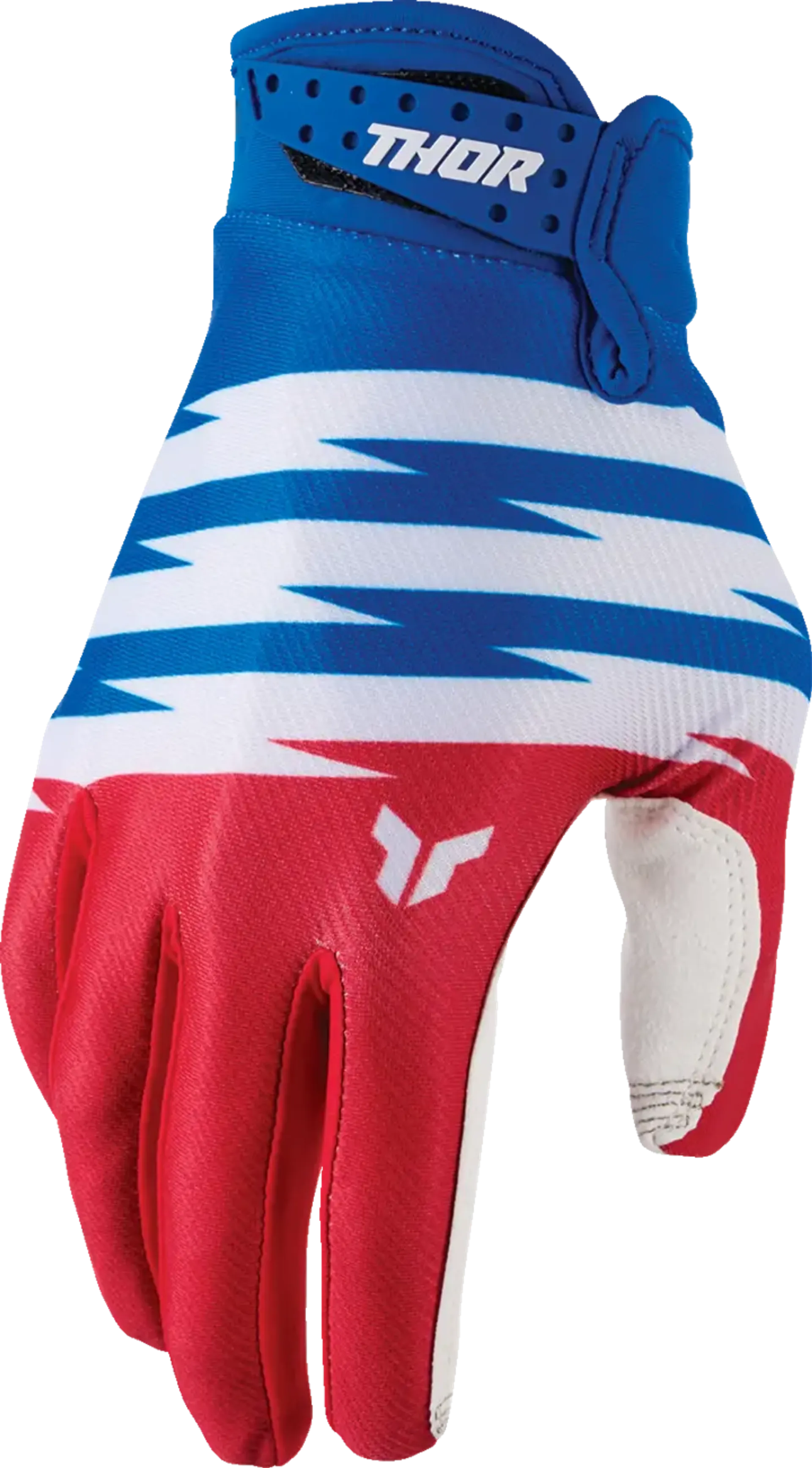 Thor Youth Launchmode Glove - Shockie Red/Blue - Thor - Motocross Parts