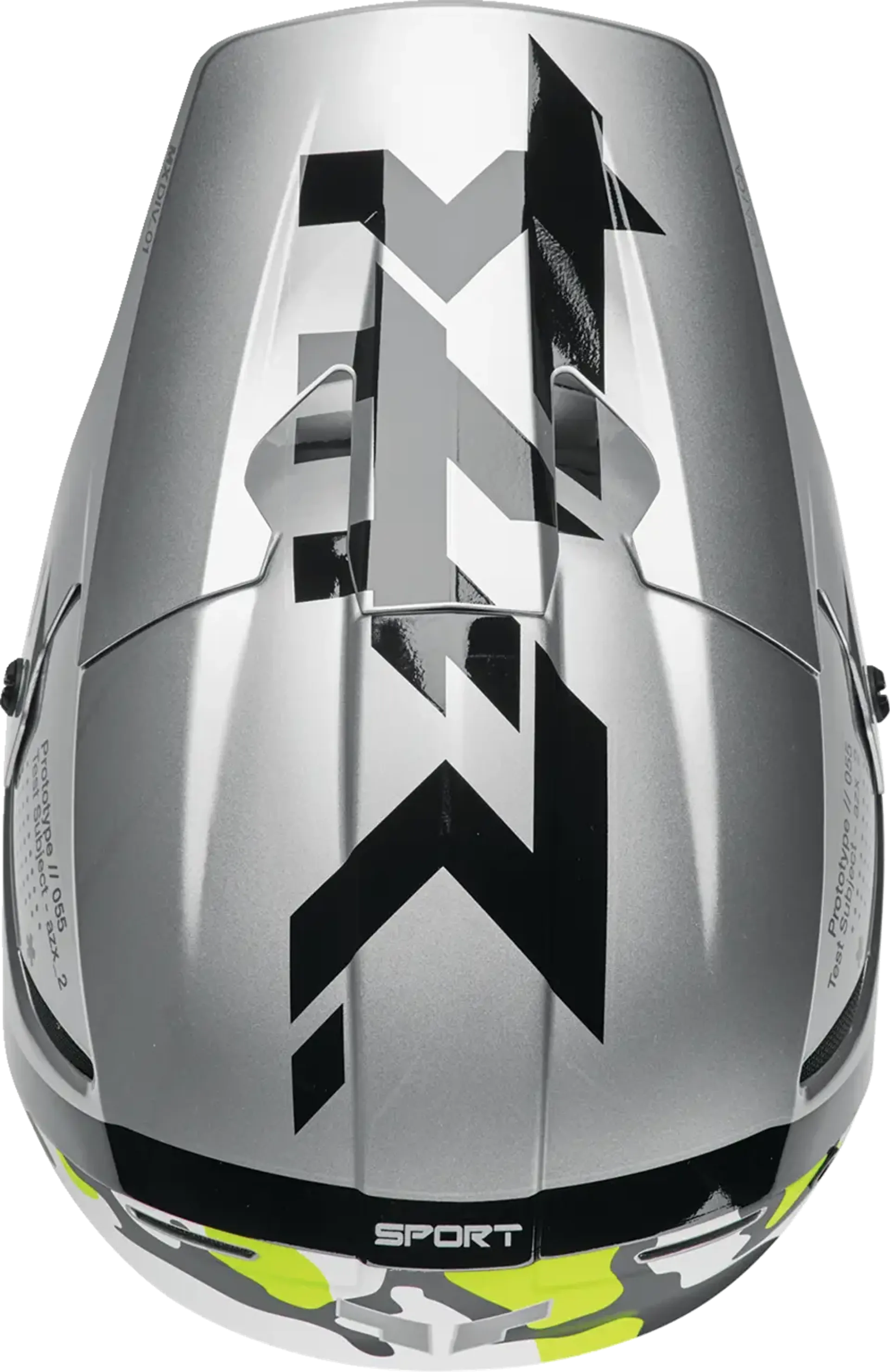 Thor Reflex Sport Riot MIPS Helmet = Gray/Acid - Thor
