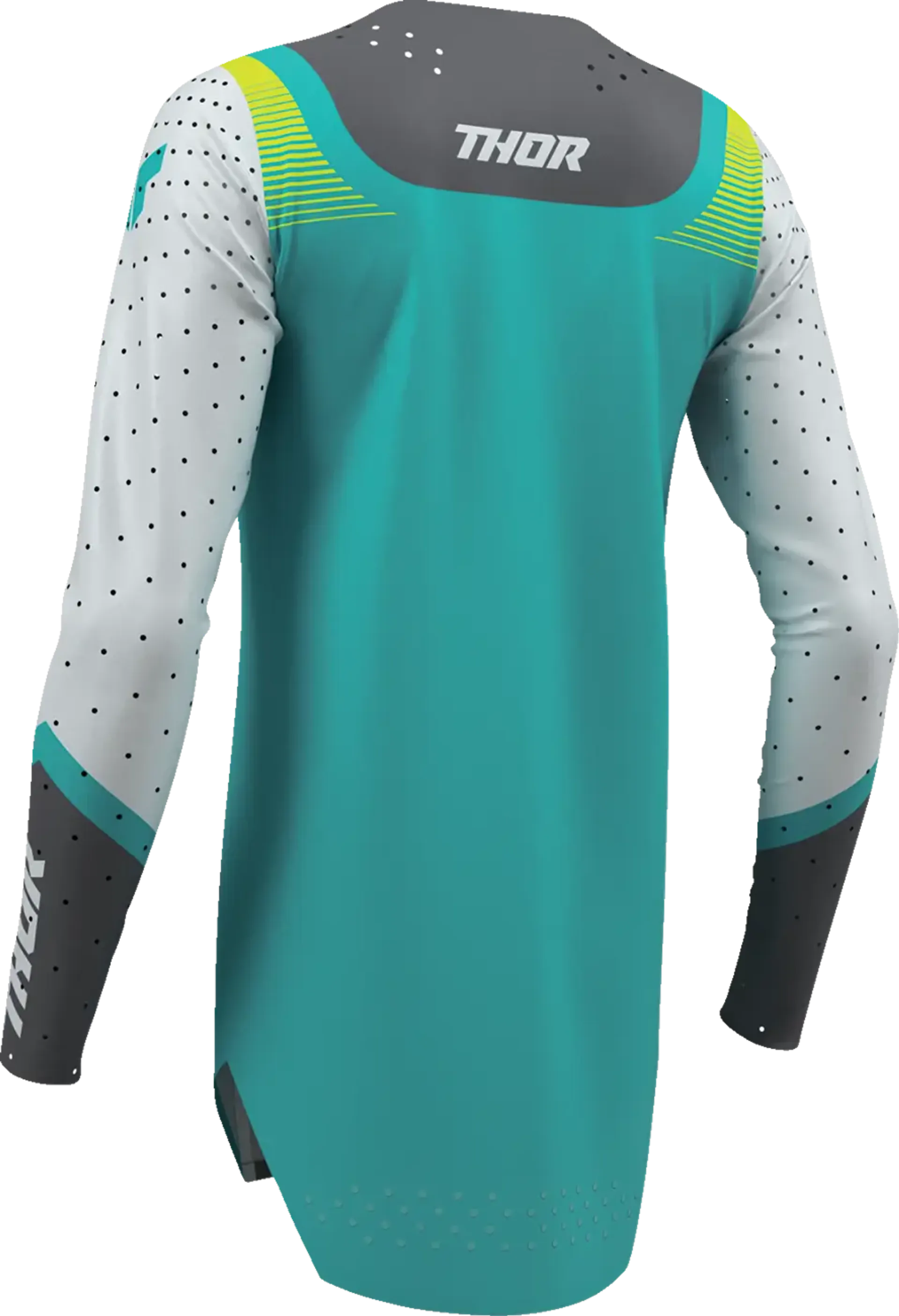 Thor Sportmode Jersey til kvinder - Velocity Gray/Aqua - Thor