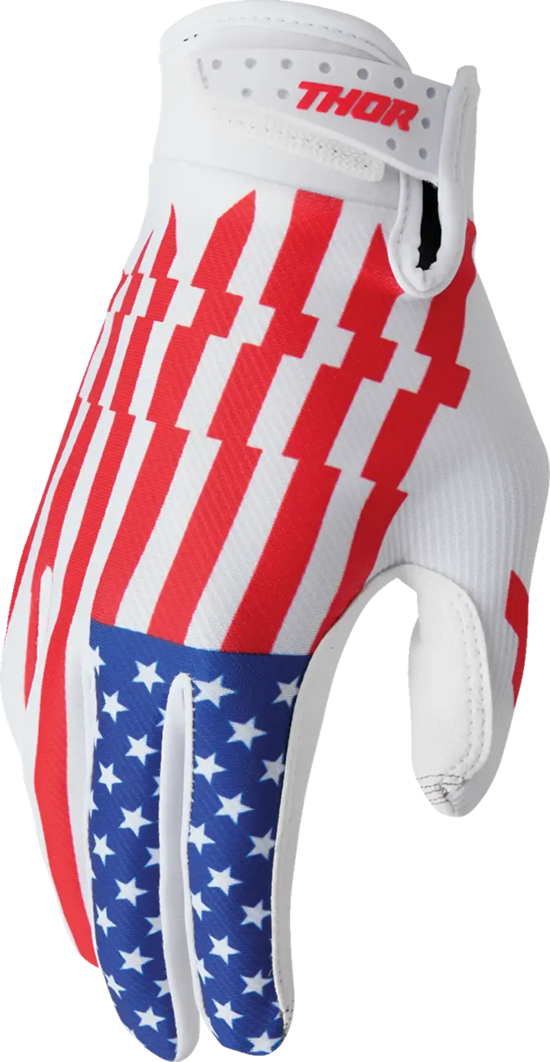 Thor Youth Launchmode Glove - Patriot Red/White/Blue - Thor - Motocross Parts