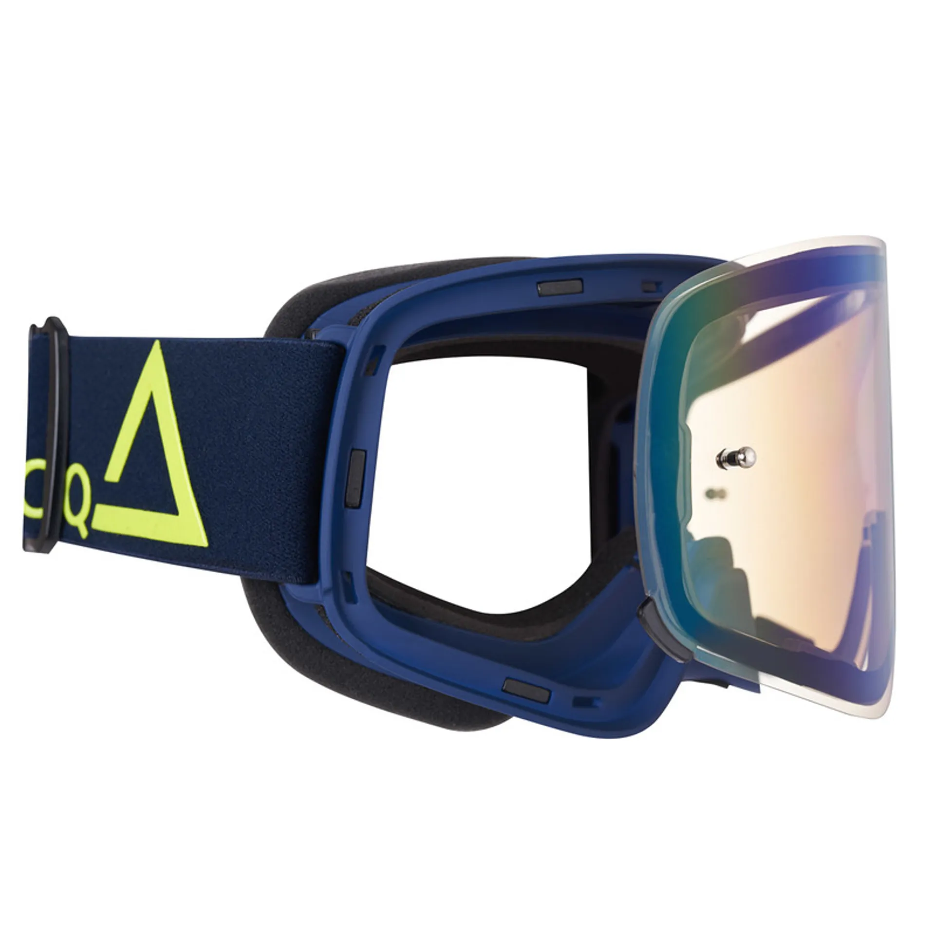 AMOQ MX Briller Vision Magnetic Navy-Gold - Guldspejl - AMOQ