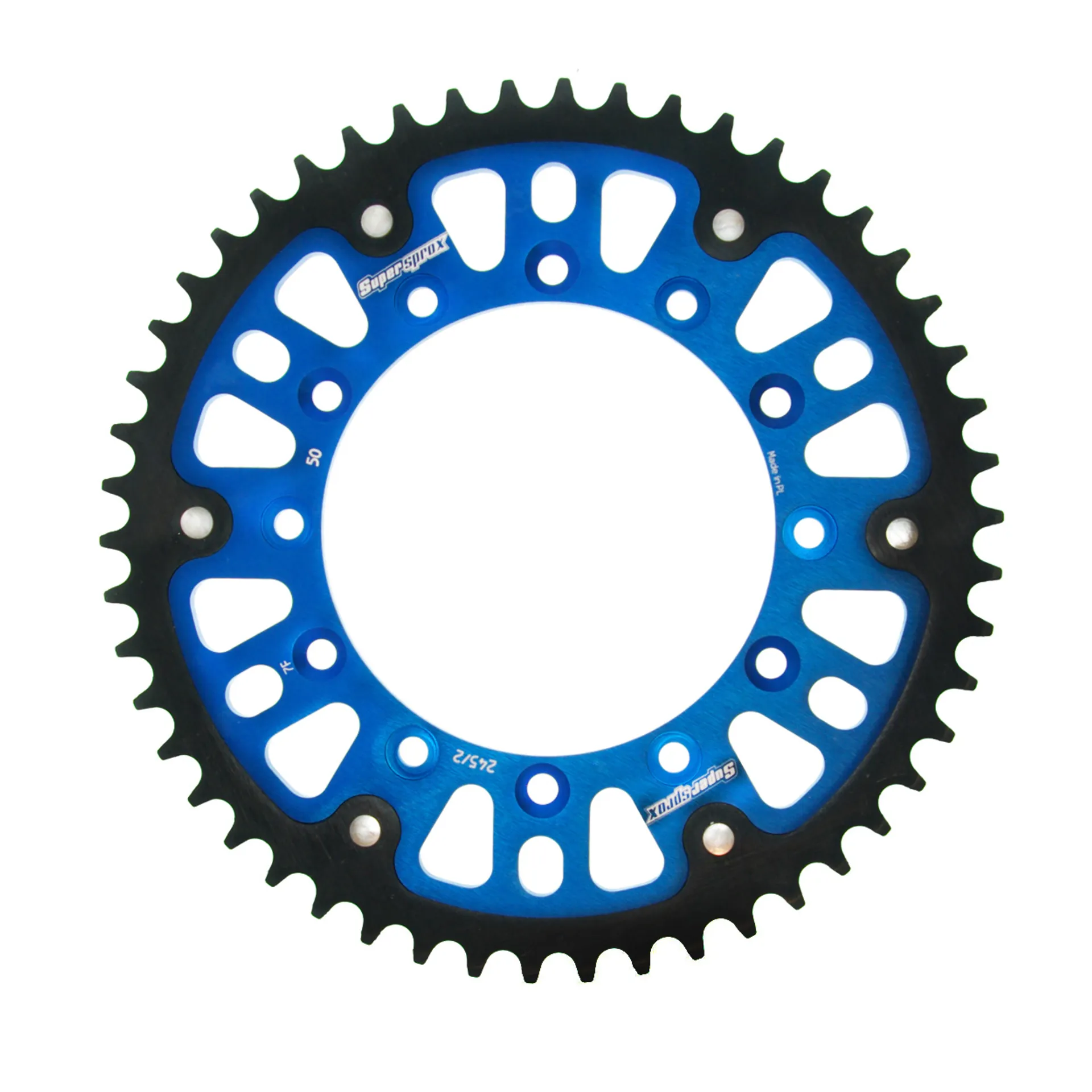 Supersprox rear wheel stealth blue - YZF / YZ - Supersprox - Motocross Parts