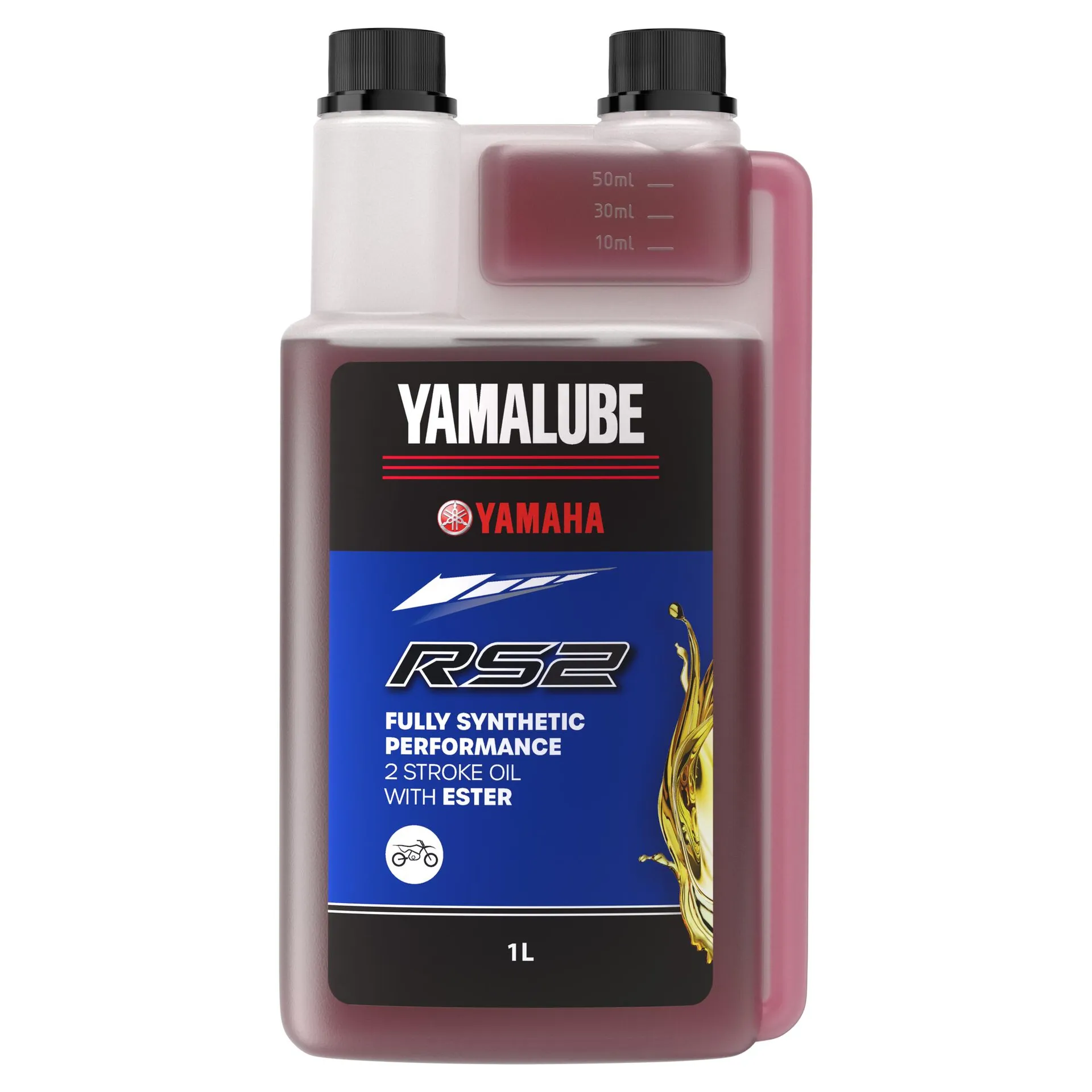 Yamalube RS2 2-stroke off-road racing oil 1L - Yamalube - Motocross Parts