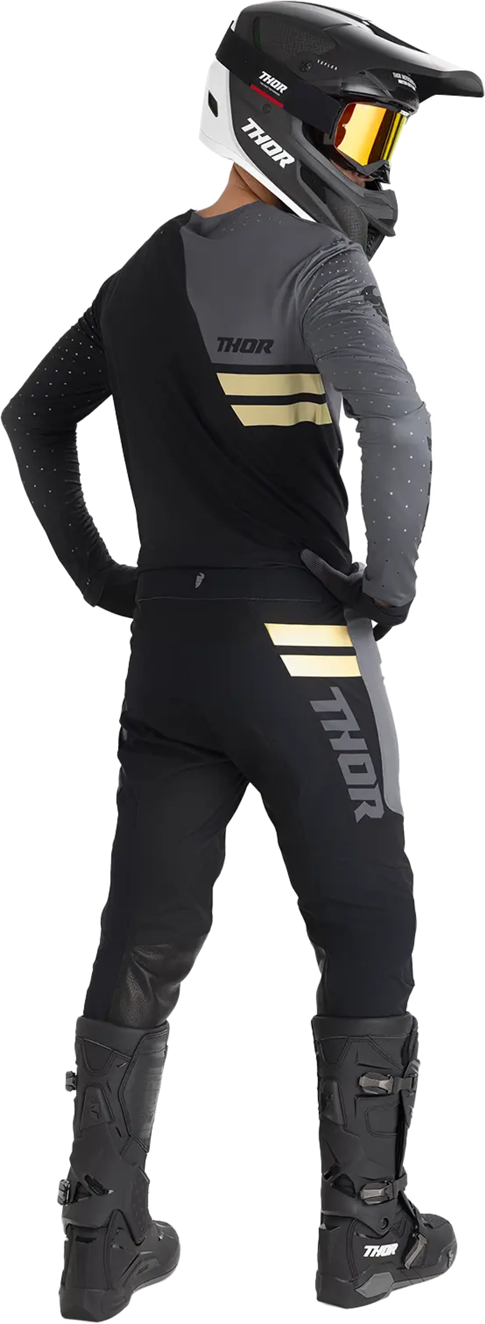 Thor activate goggle - sort/rød - Thor