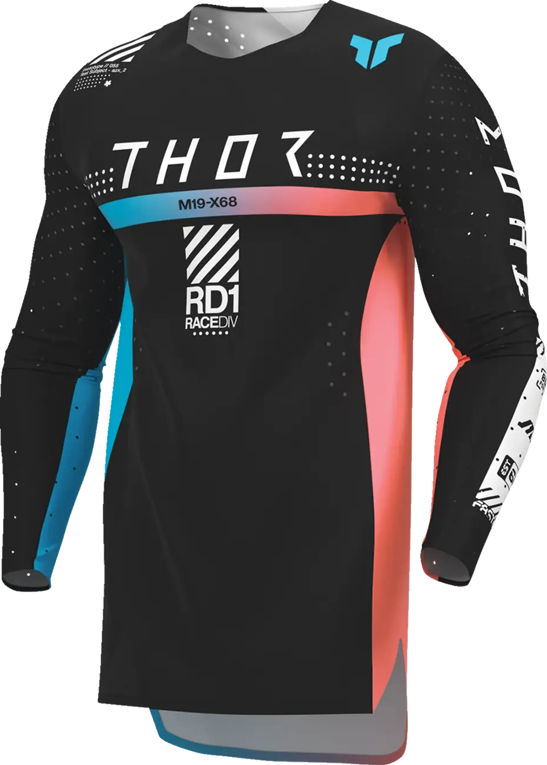 Thor Sportmode Synth Jersey - Sort - Thor