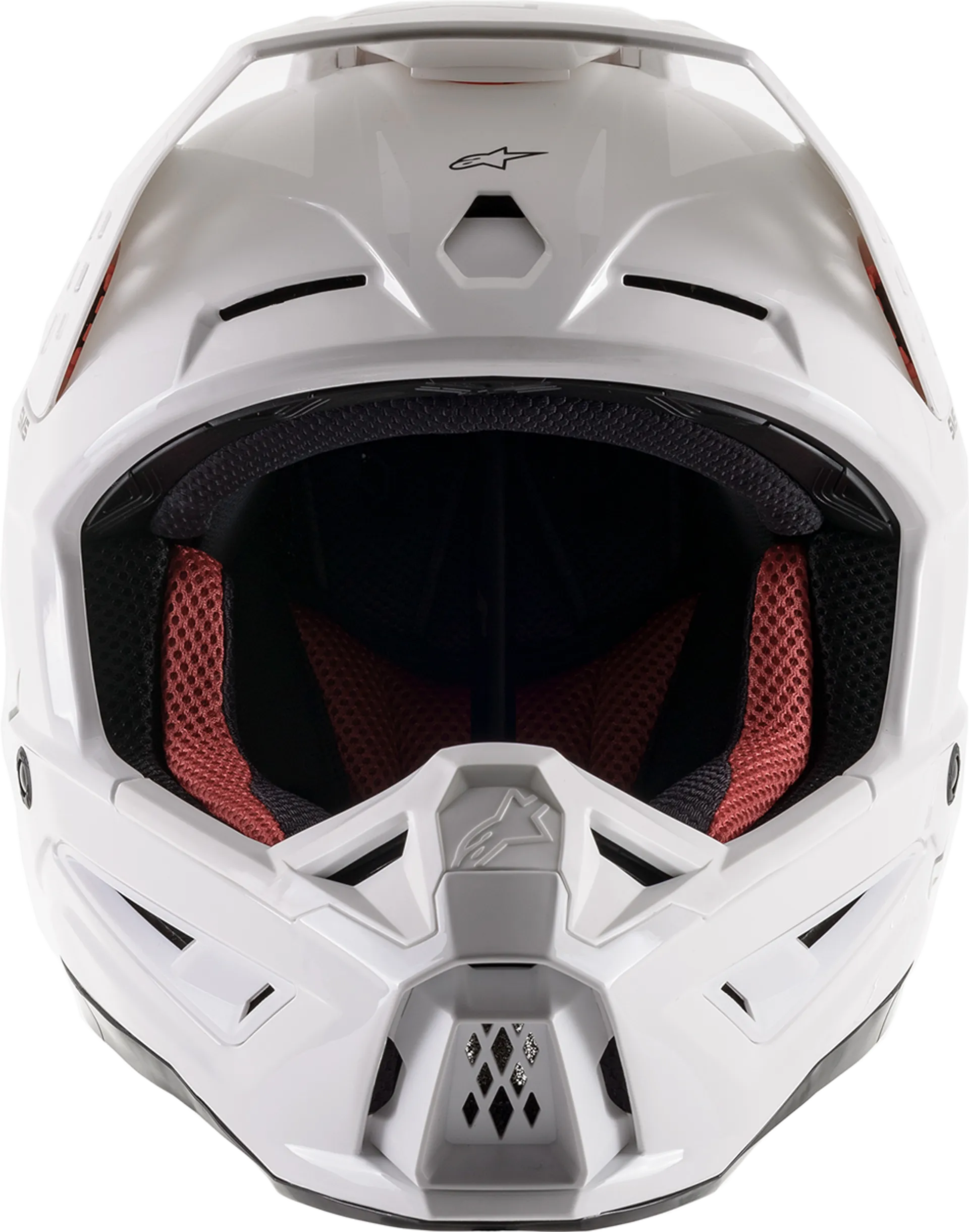 Alpinestars SM5 Hjelm - Solid white - Alpinestars