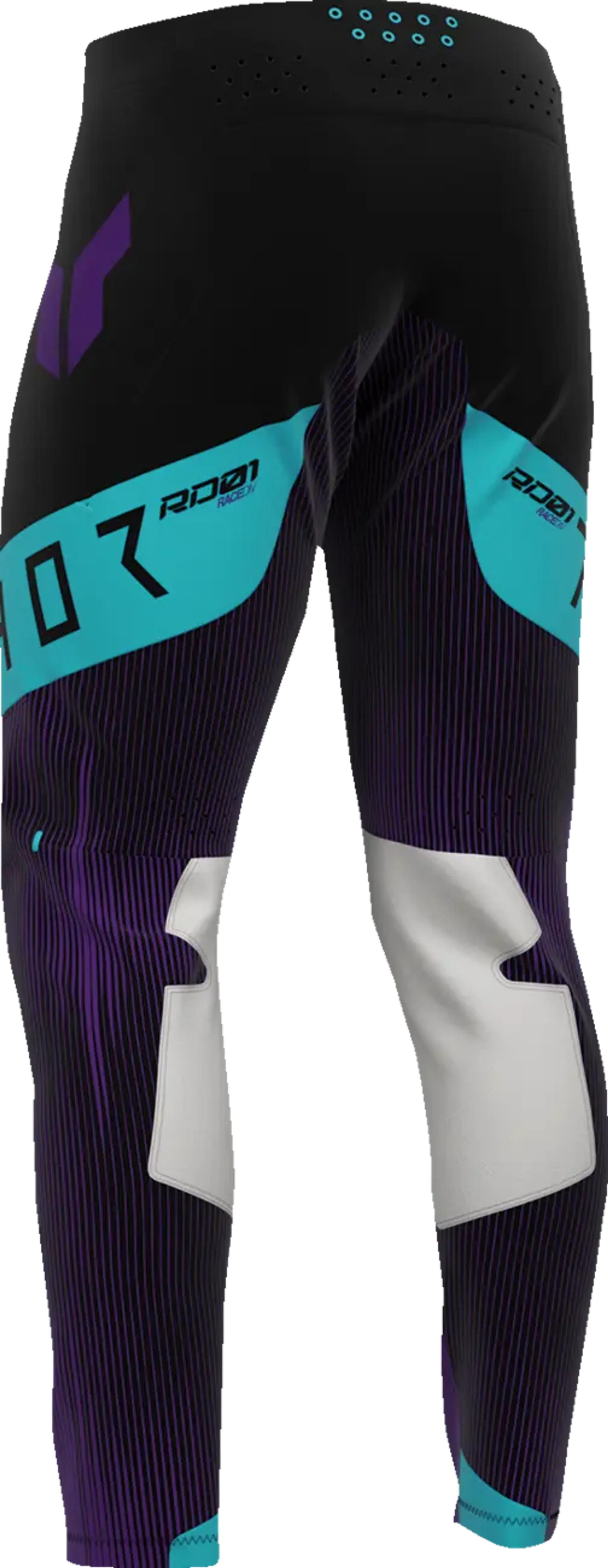 Thor Sportmode Pant - Vanish Black/Purple - Thor