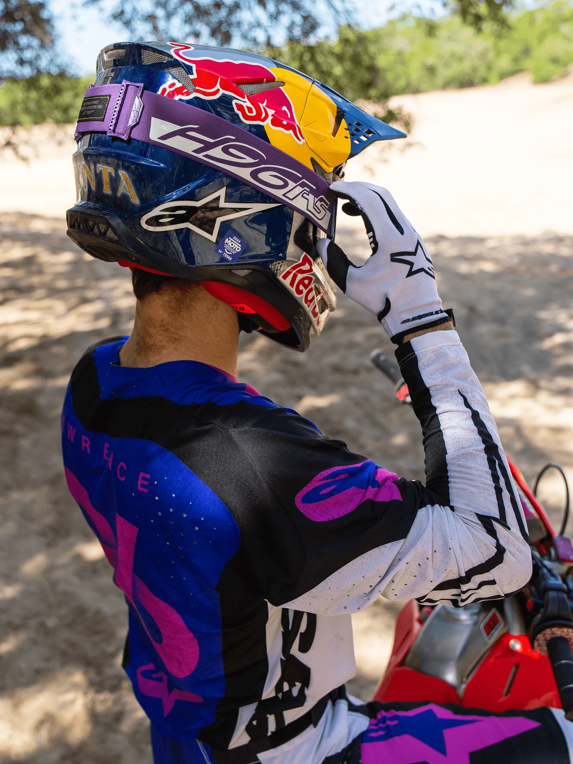 Alpinestars Limited Edition HUNTA96 XXV Supertech Vision Goggles - Alpinestars