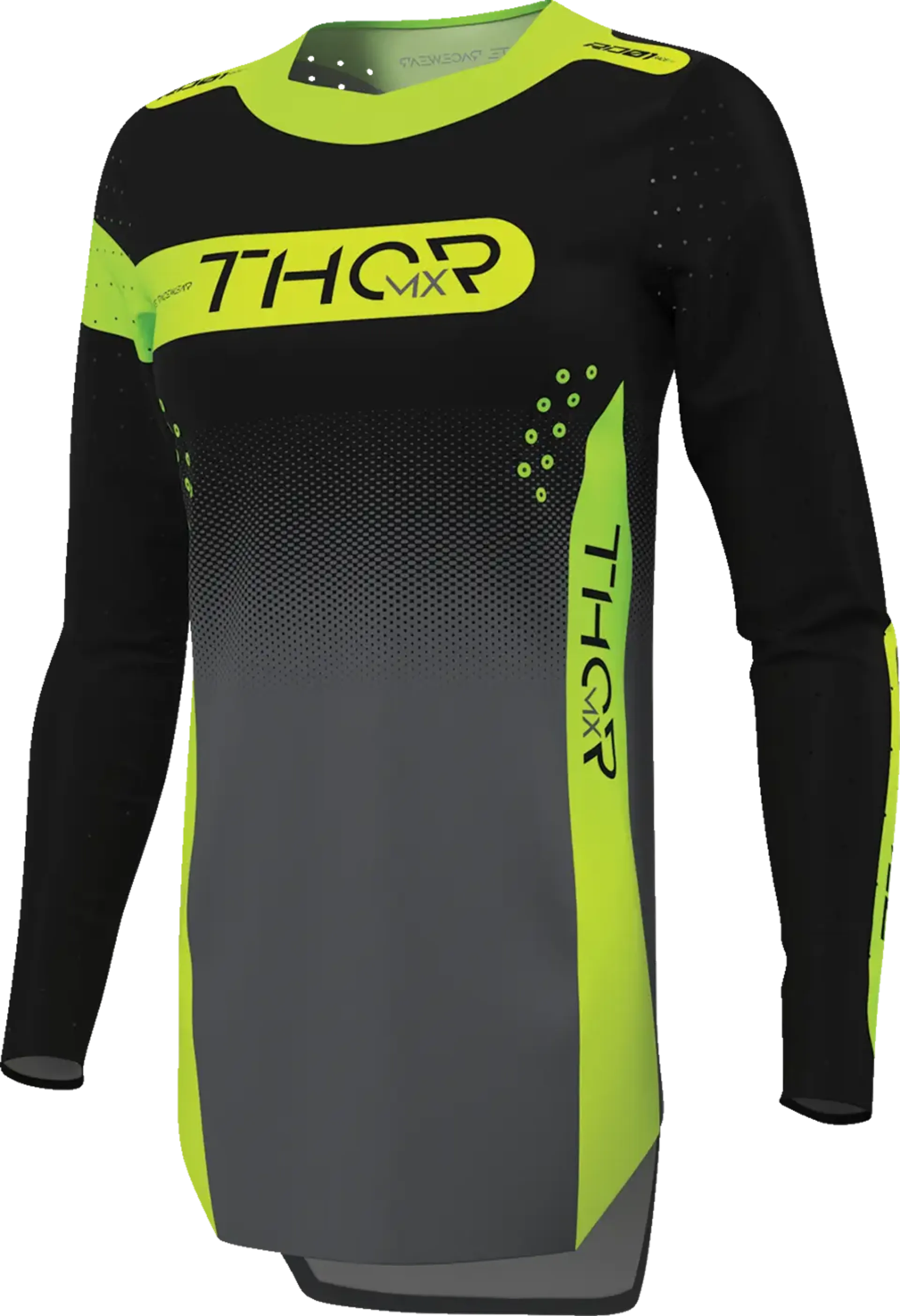 Thor Women Sportmode Jersey - Merge Charcoal/Black - Thor