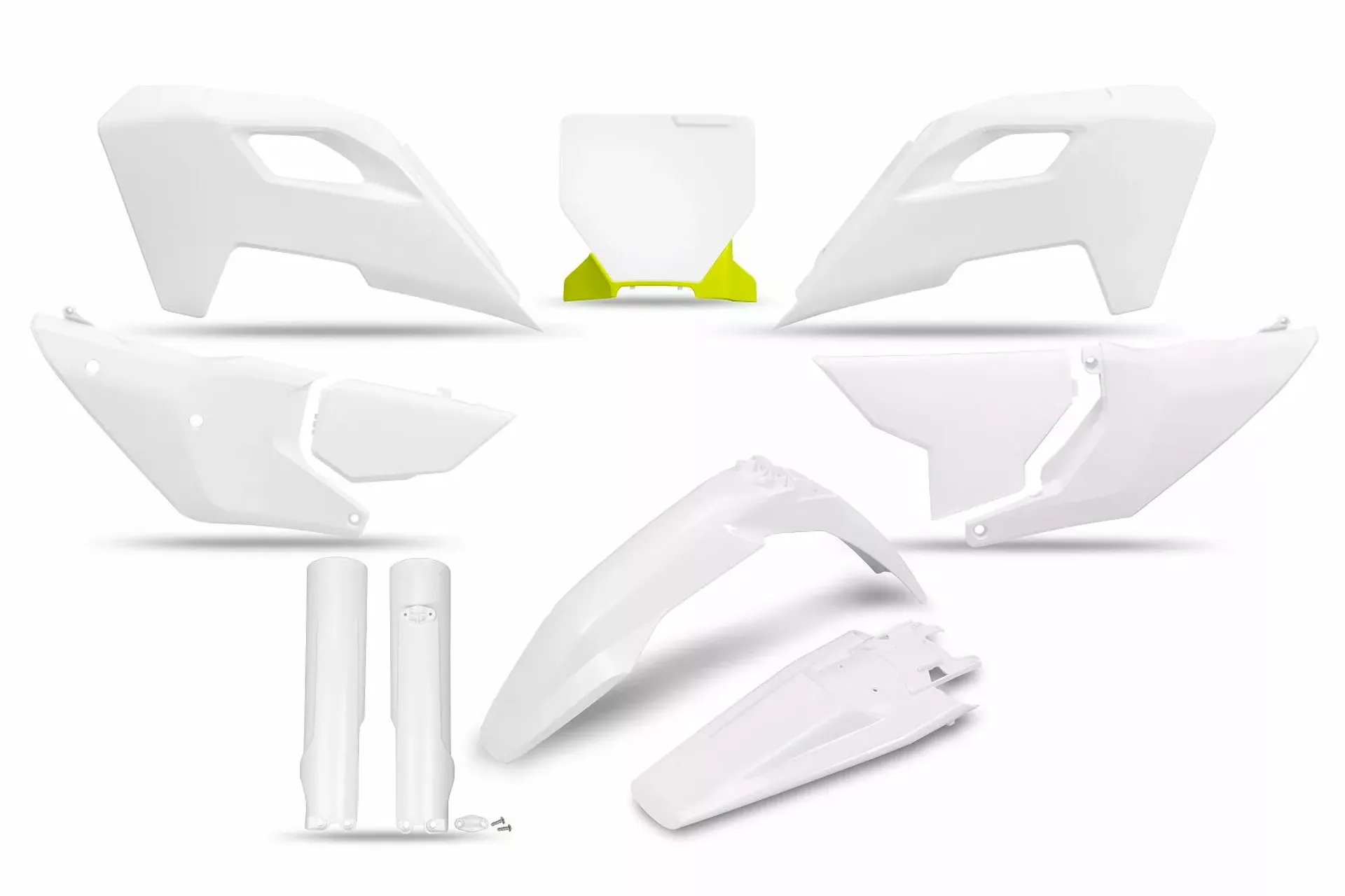 Ufo karosserisæt Husqvarna - Hvid FC/TC 2023-... - UFO - Motocross Parts