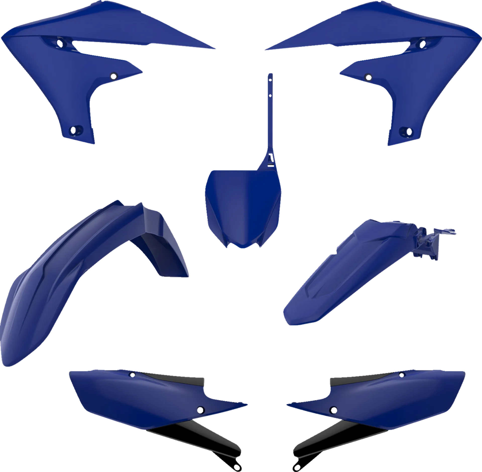 Kit Polisport Yamaha YZF250 19- /450 18- blå - Polisport - Motocross Parts