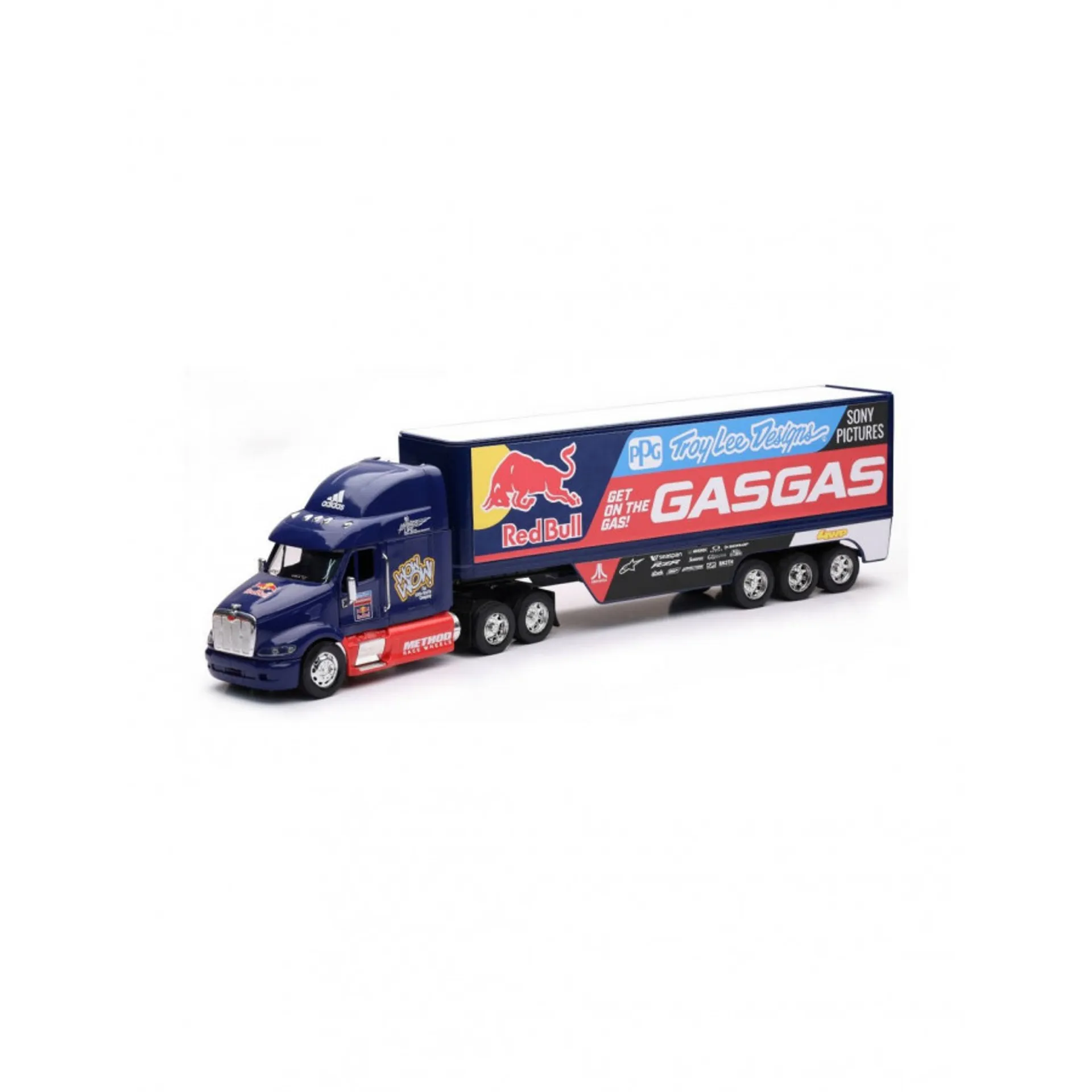 TROYLEE DESIGNS RedBull GASGAS Factory Team Truck legetøjslastbil - New-Ray - Motocross Parts