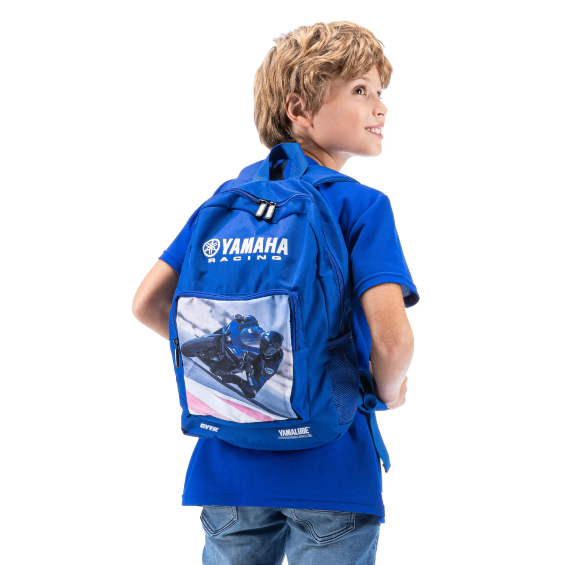 Yamaha Paddock Blue Race backpack for kids - Yamaha