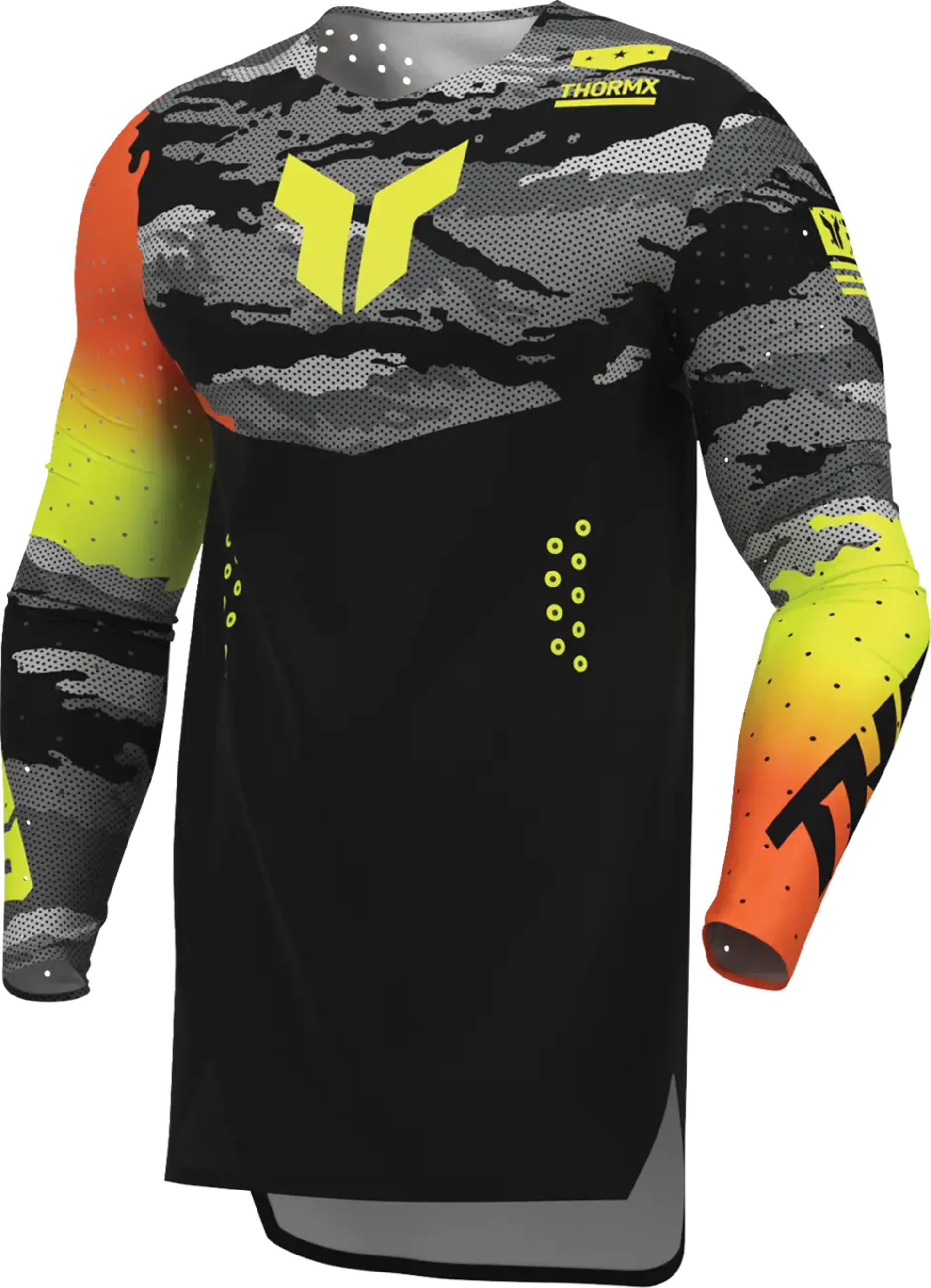 Thor Sportmode Jersey - Recon Black/Acid - Thor