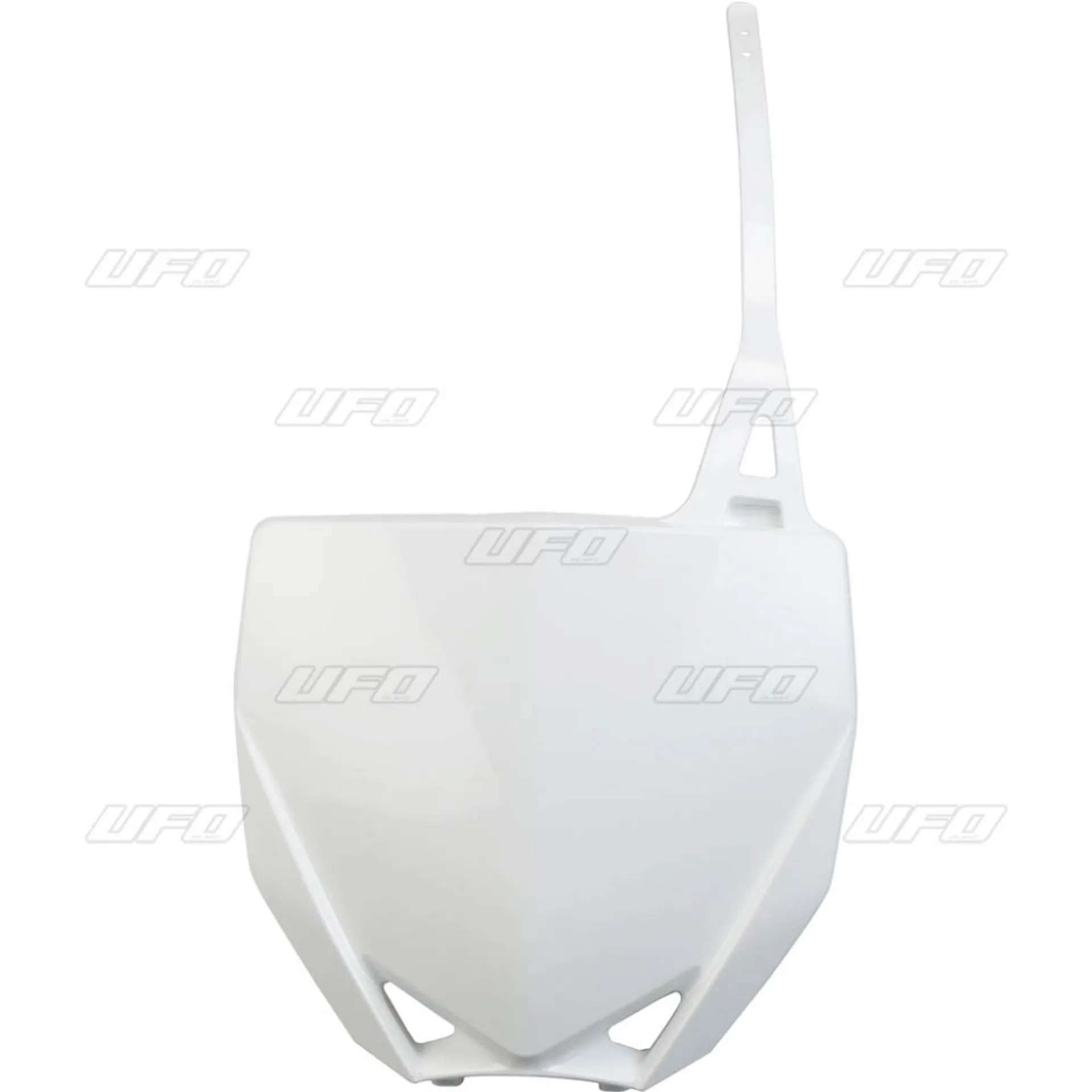 UFO Nummerplade foran YZ65 19- Hvid 046 - UFO - Motocross Parts