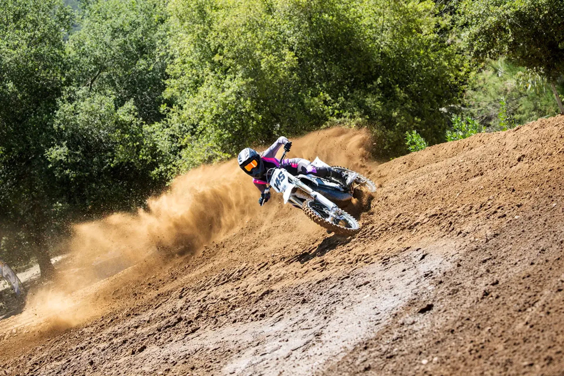 Thor Sportmode-handske til kvinder - Iconic Black/Orchid - Thor