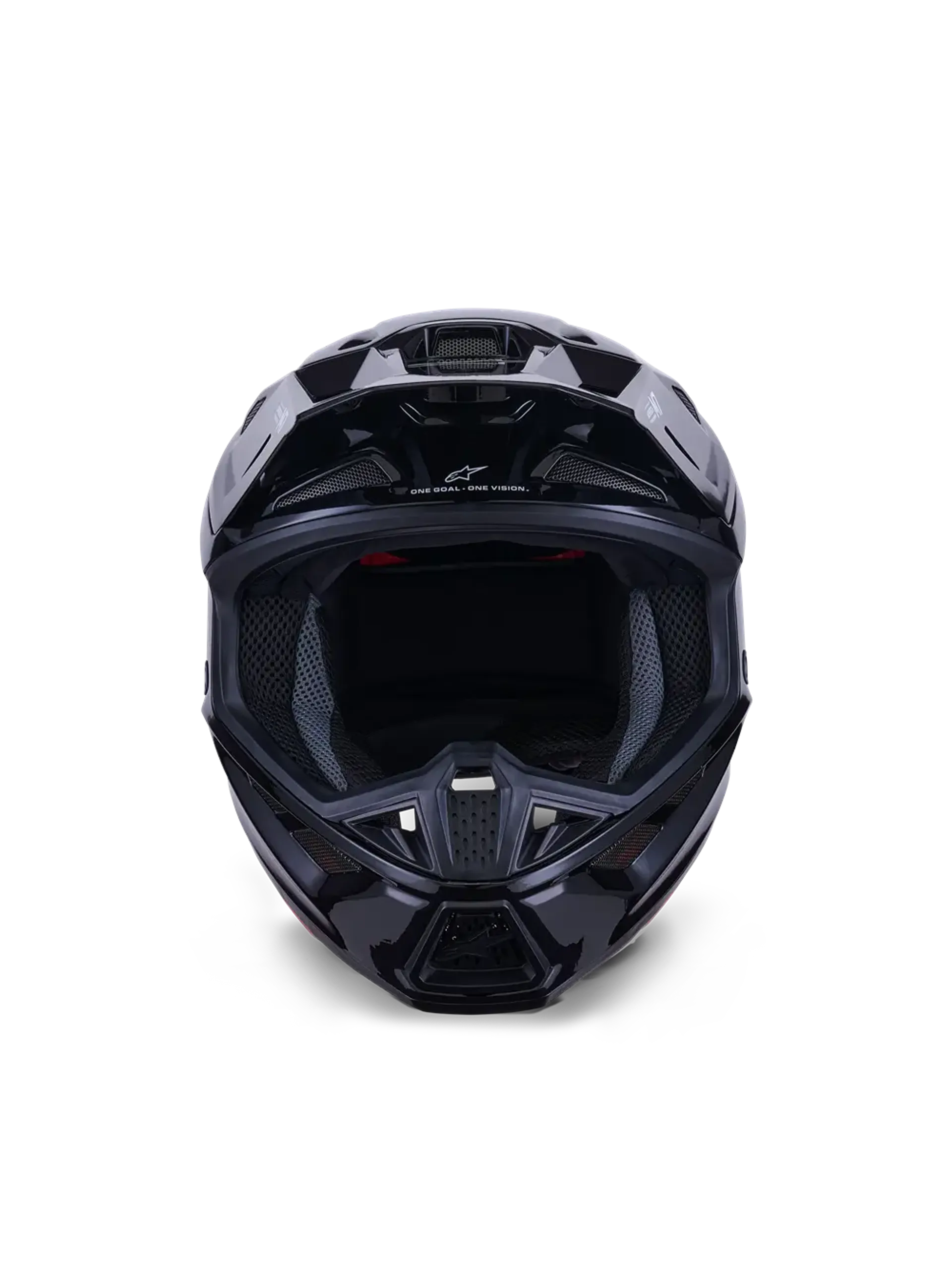 Alpinestars SM7 hjelm - Sort blank - Alpinestars