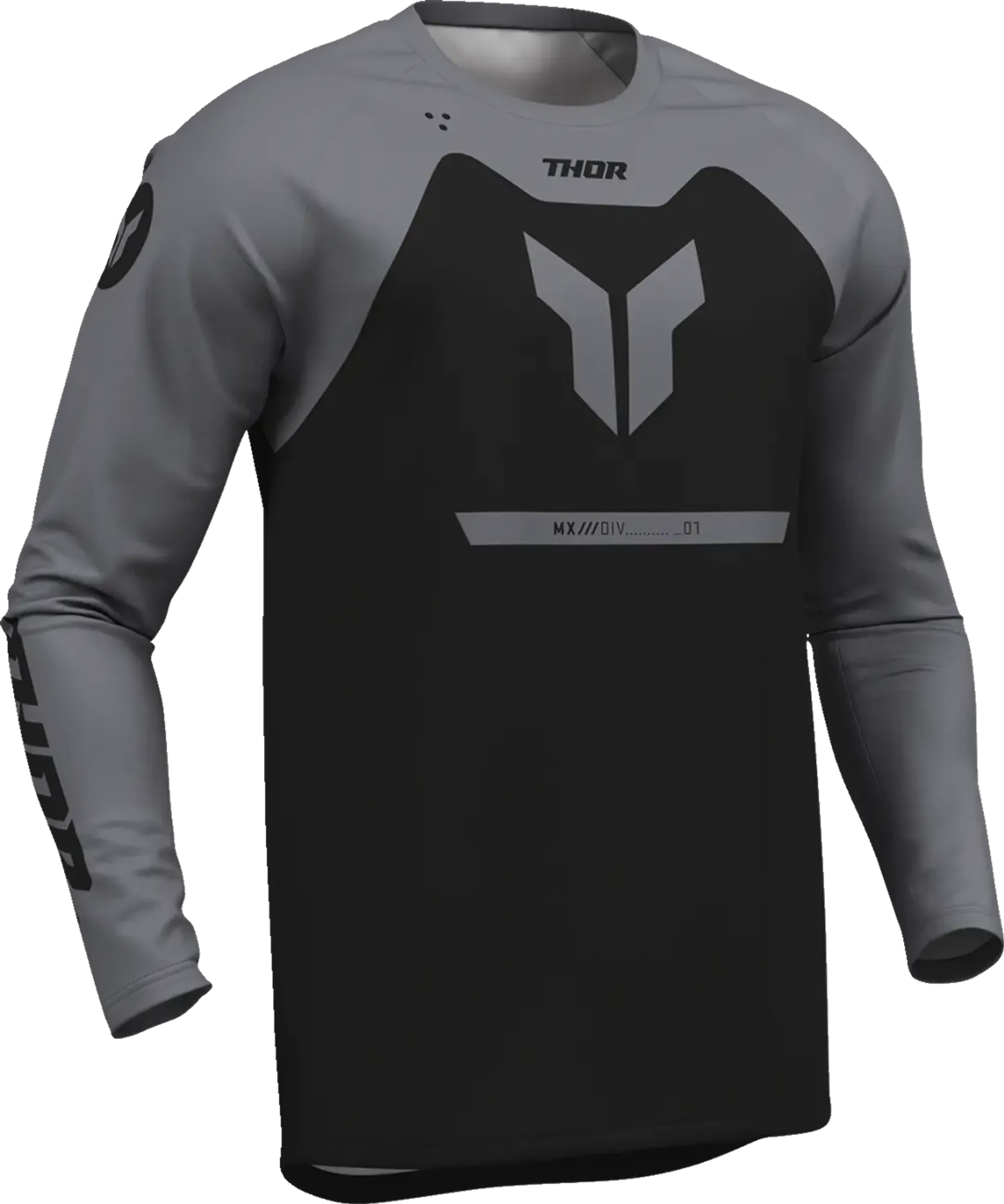 Thor Youth Ridemode Menace Jersey - Sort - Thor - Motocross Parts