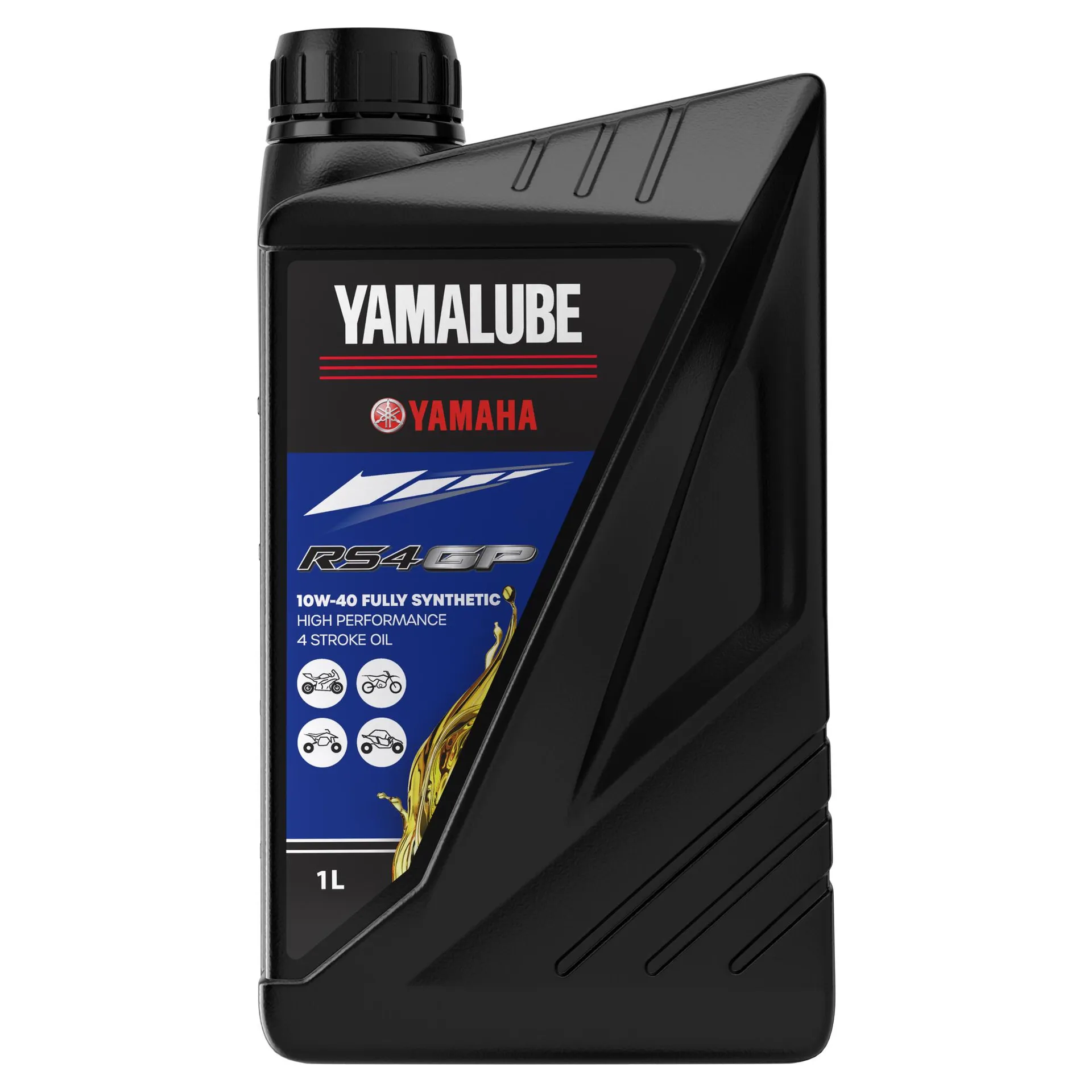 Yamalube RS4GP 10W40 oil 1L - Yamalube - Motocross Parts