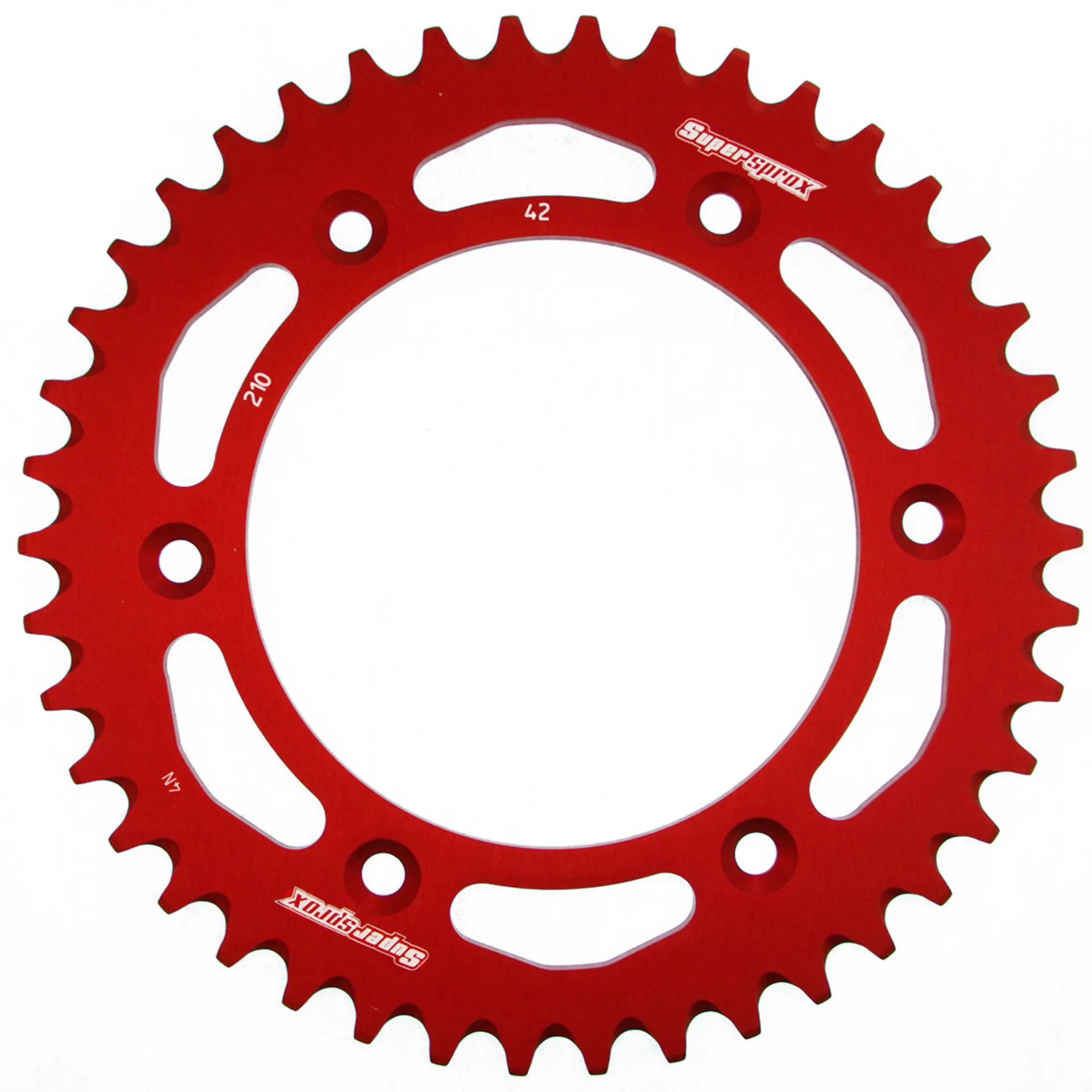 Supersprox Alu Bagtandhjul HO CR/CRF Red 50 - Supersprox - Motocross Parts