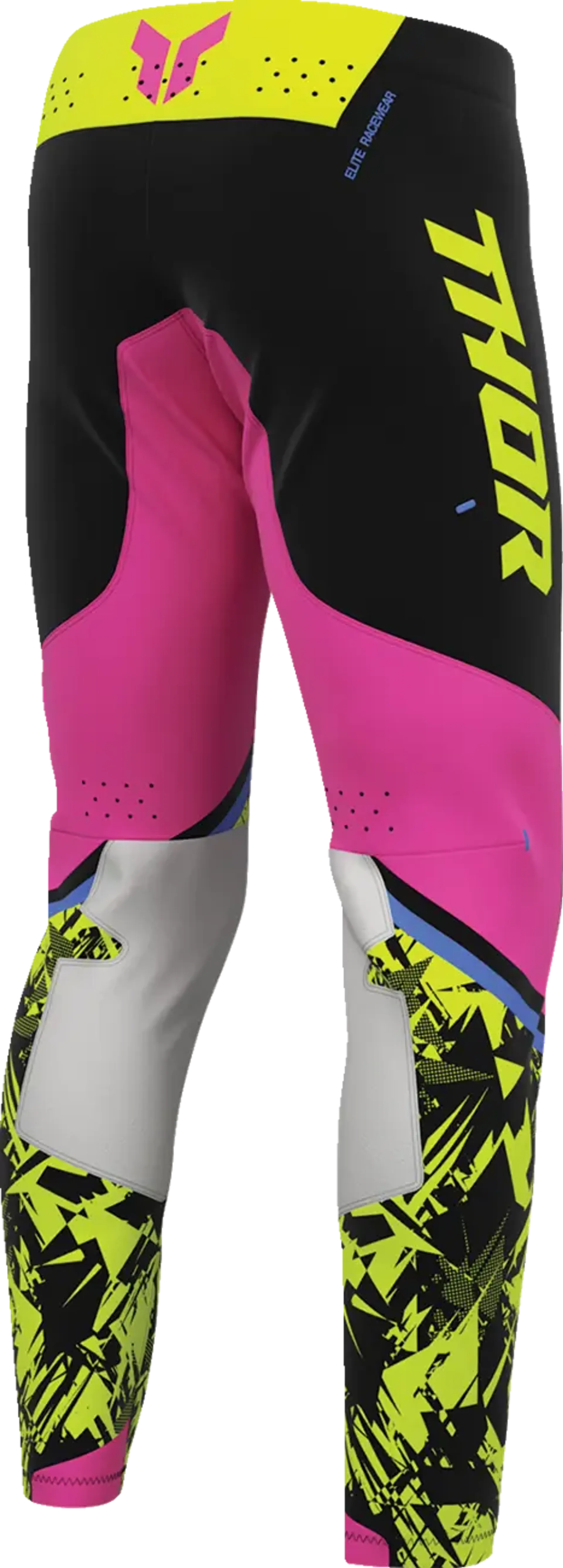 Thor Sportmode Pant - Punk'd Black/Fuchsia - Thor