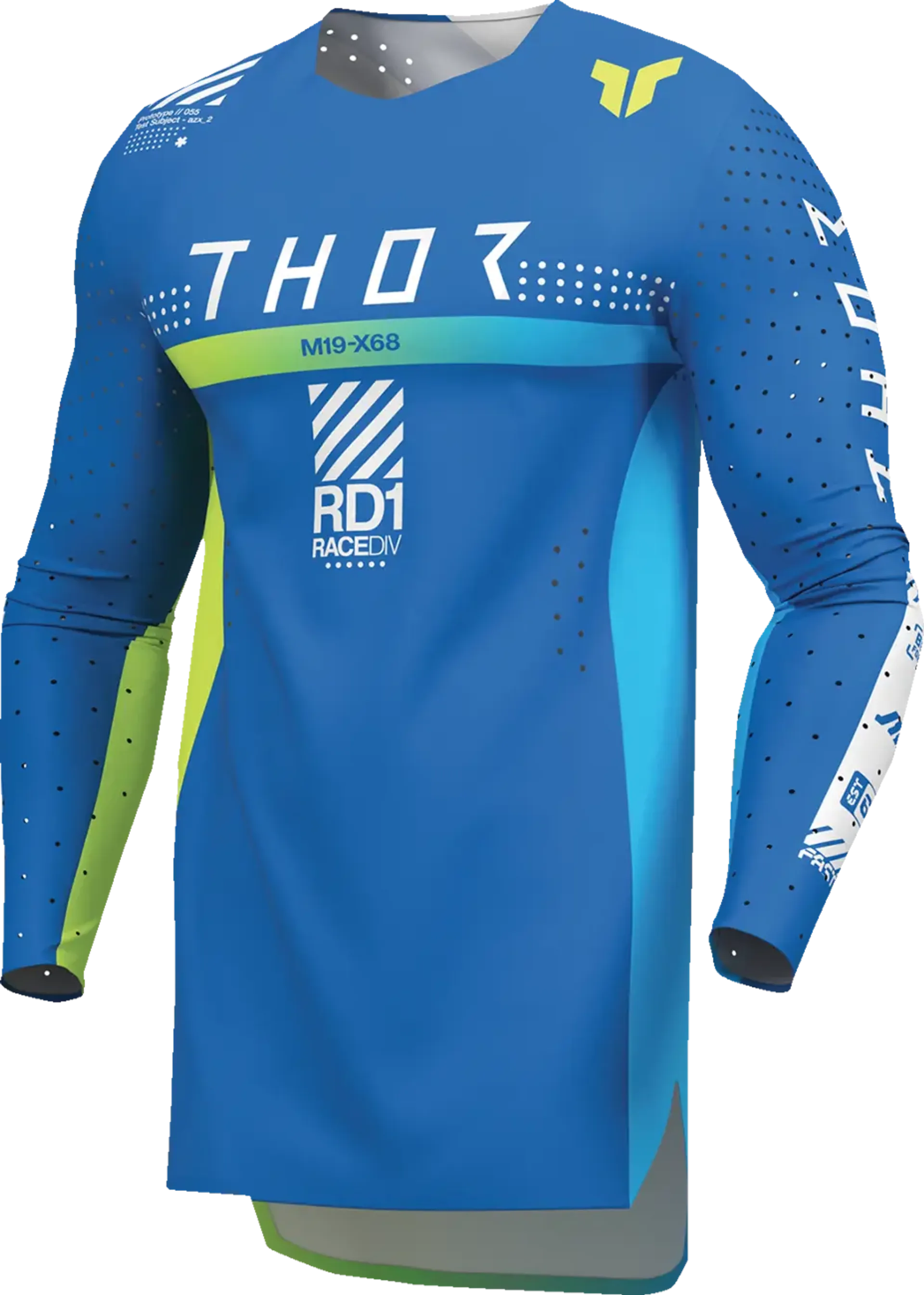 Thor Youth Sportmode Synth Jersey - Bleu - Thor