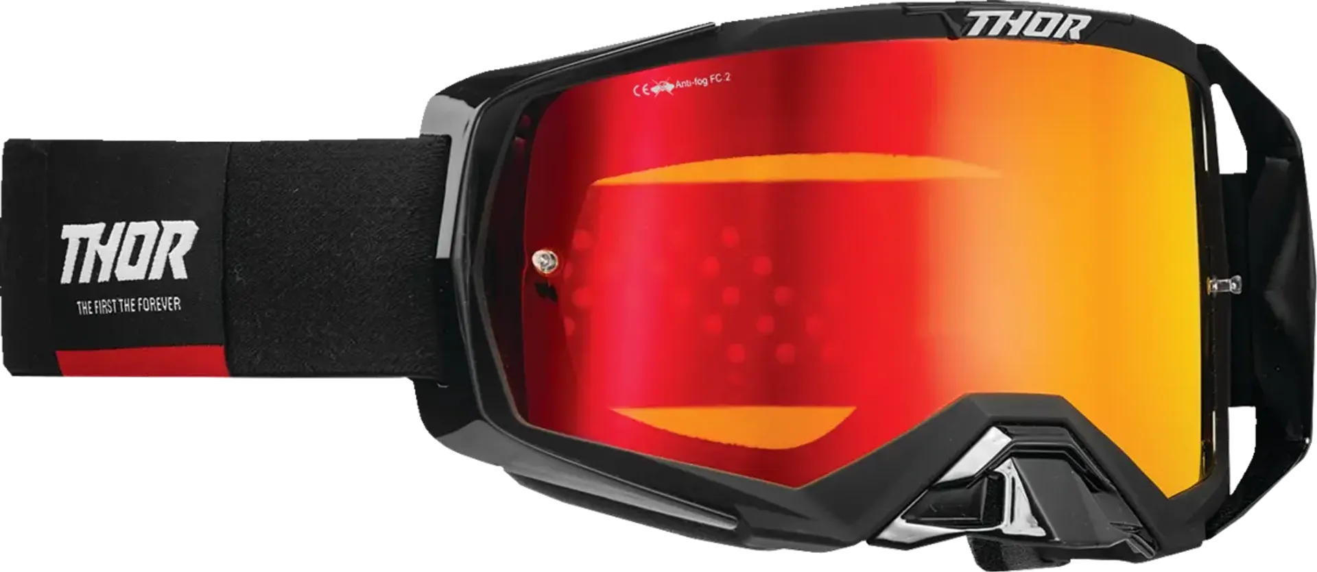 Thor activate goggle - sort/rød - Thor