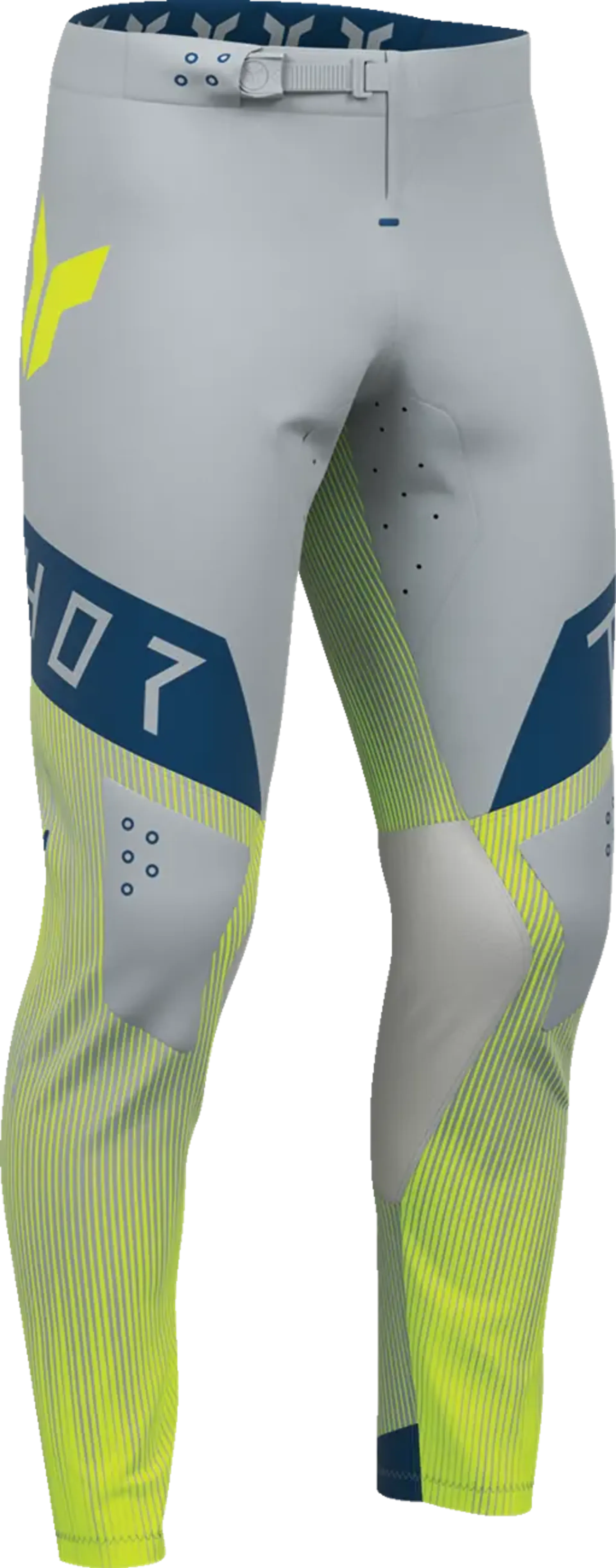 Thor Sportmode Pant - Vanish Gray/Deep Blue - Thor - Motocross Parts