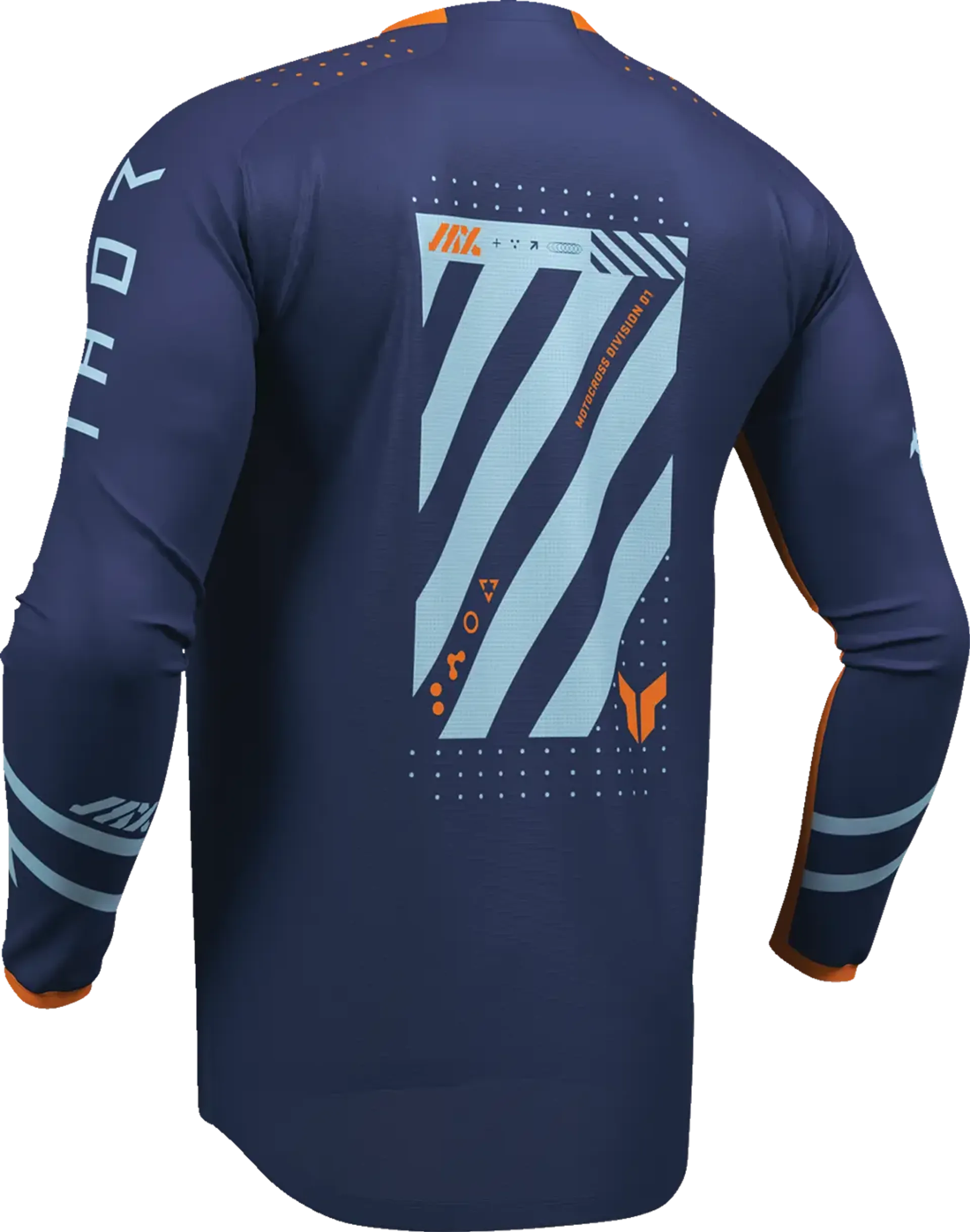 Thor Launchmode Jersey - Futura Navy/Orange - Thor