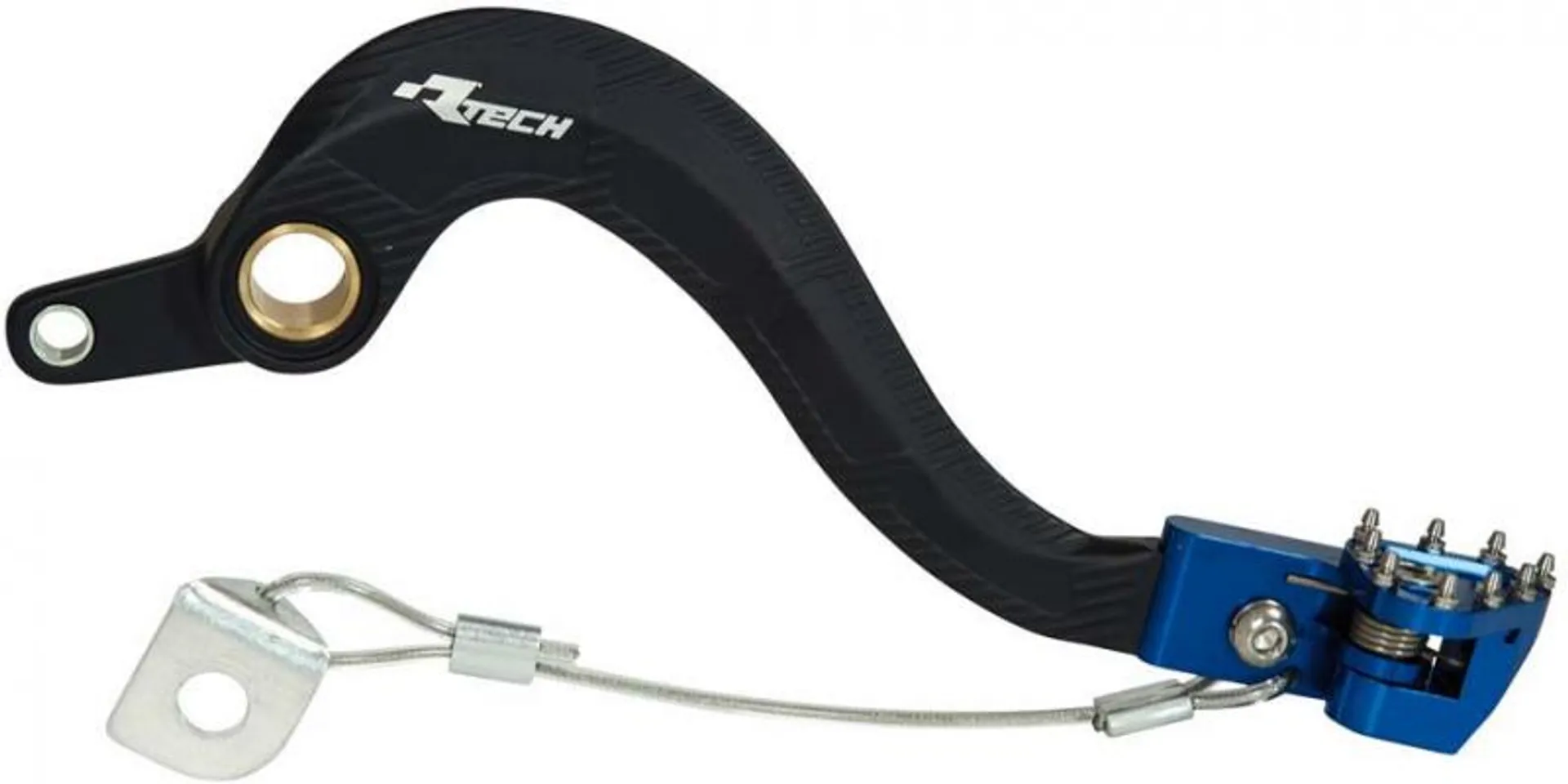 CNC MACHINED BRAKE PEDAL YAMAHA BLUE - Rtech - Motocross Parts