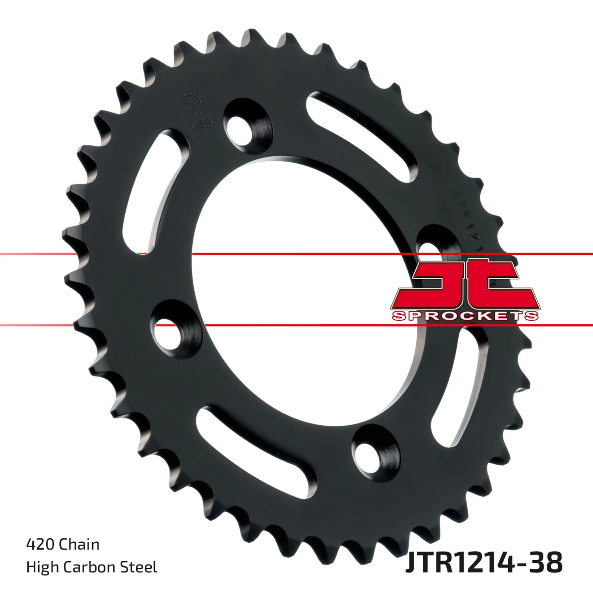 Pignon arrière JT JTR1214.38 - JT - Motocross Parts