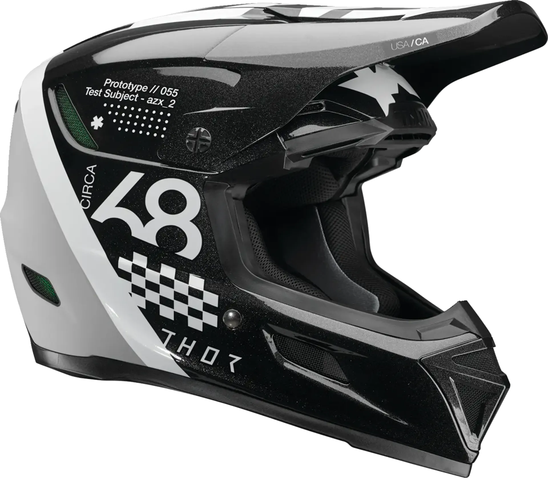 Thor Reflex Sport Riot MIPS Helmet - Black/White