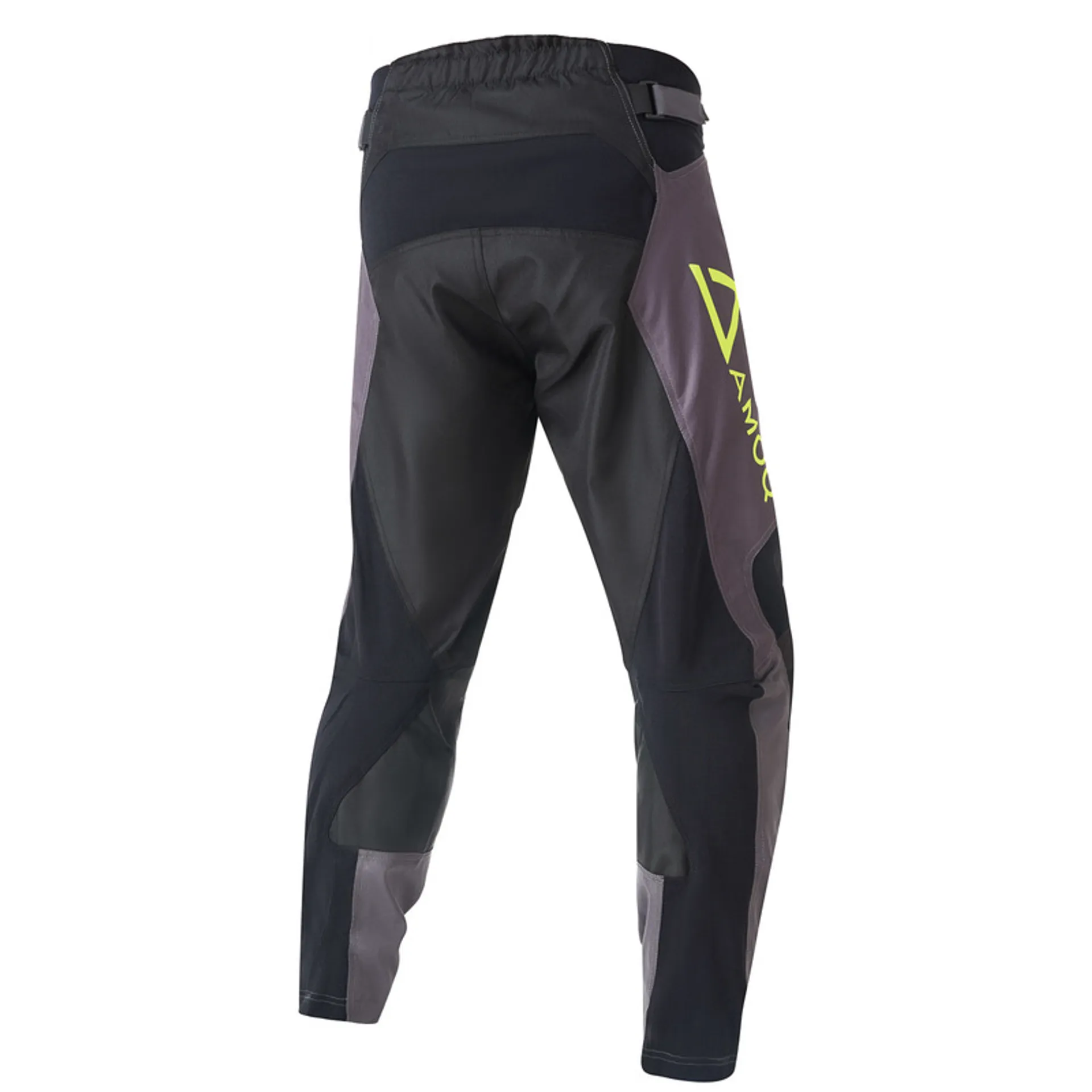 AMOQ Ascent Bukser Grå/Sort/HiVis - AMOQ