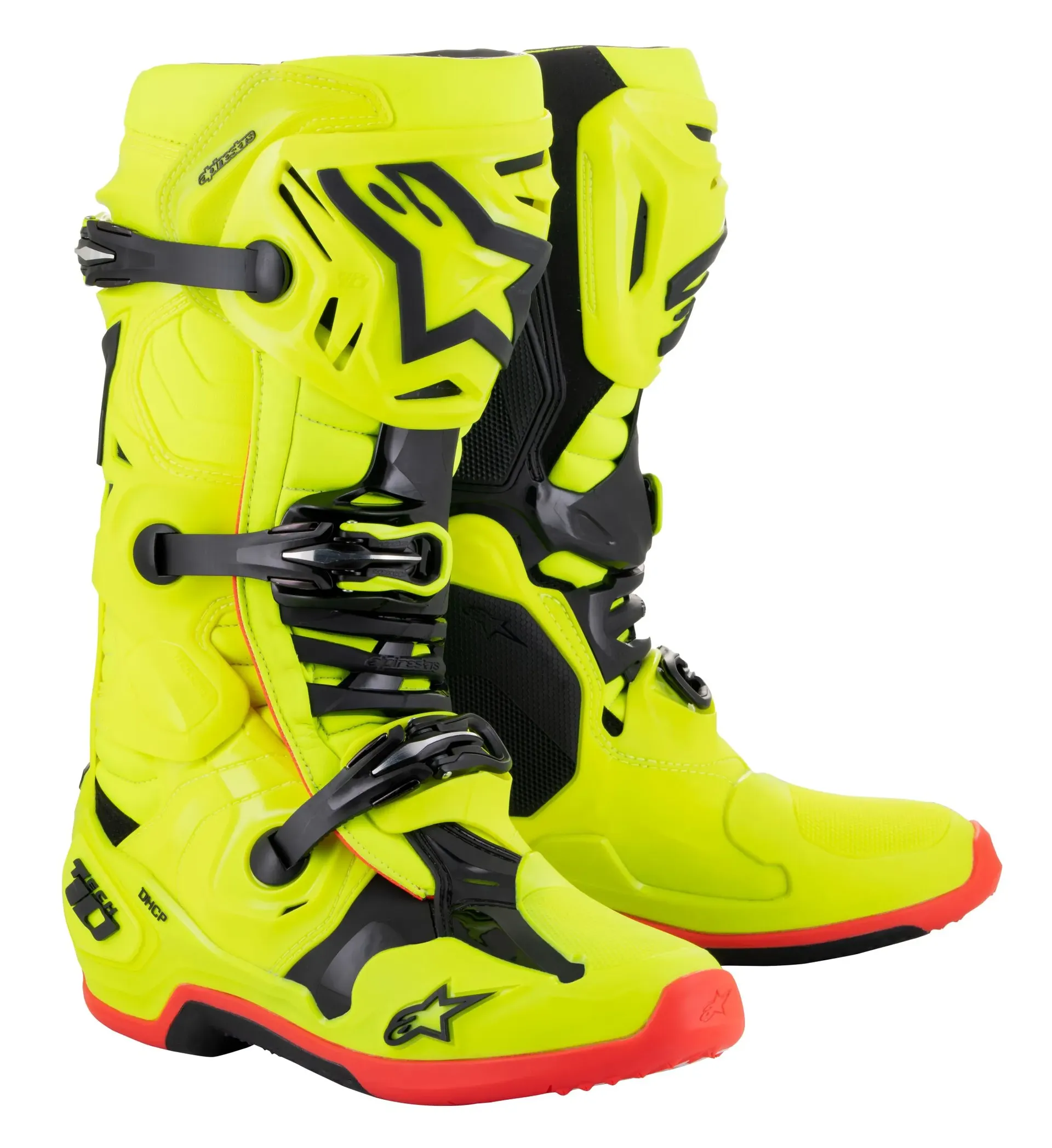 Alpinestars støvle Tech 10 Gul - Alpinestars - Motocross Parts