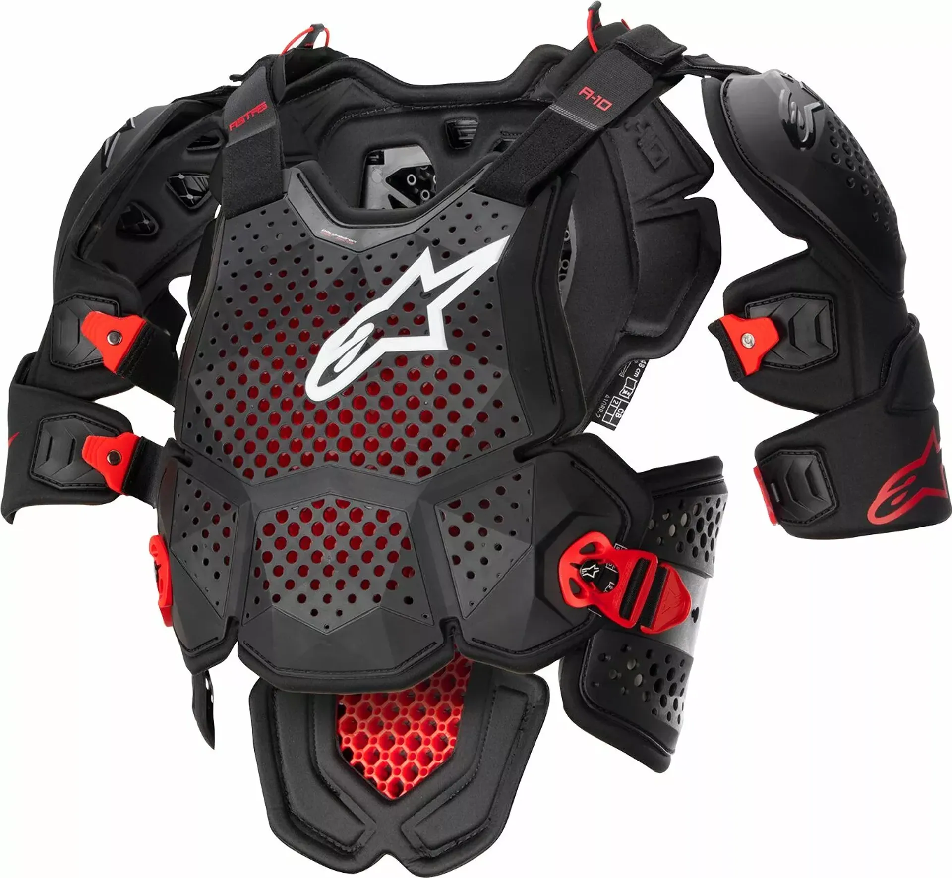 Alpinestars A-10 v2 Full Chest Guard - Alpinestars - Motocross Parts