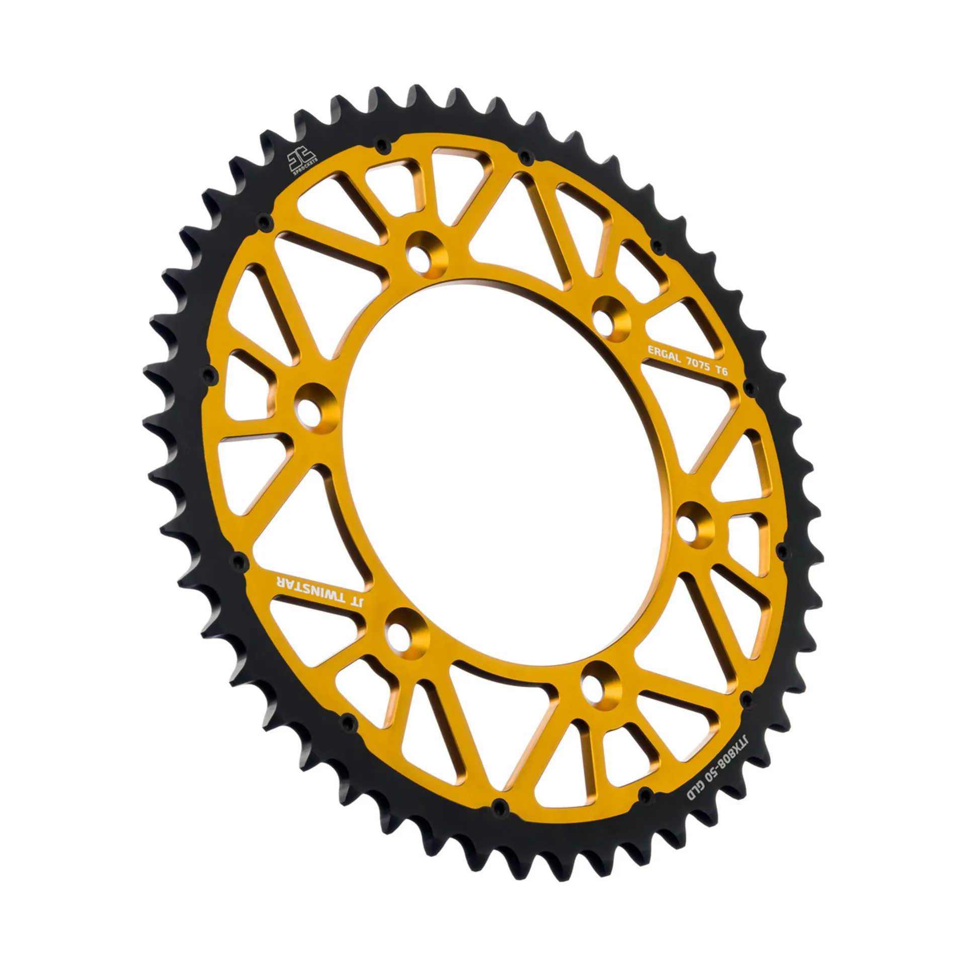 JT bagtandhjul guld - RM/RM-Z 50t - JT - Motocross Parts