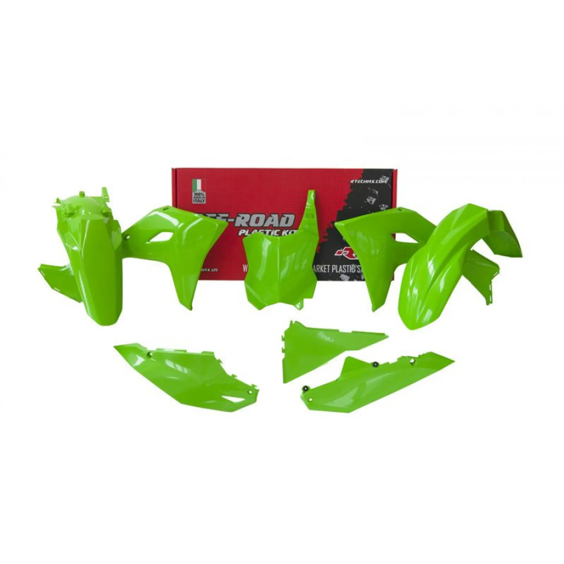 Rtech plastsæt KX450 2024-... O.E.M GREEN - Rtech - Motocross Parts