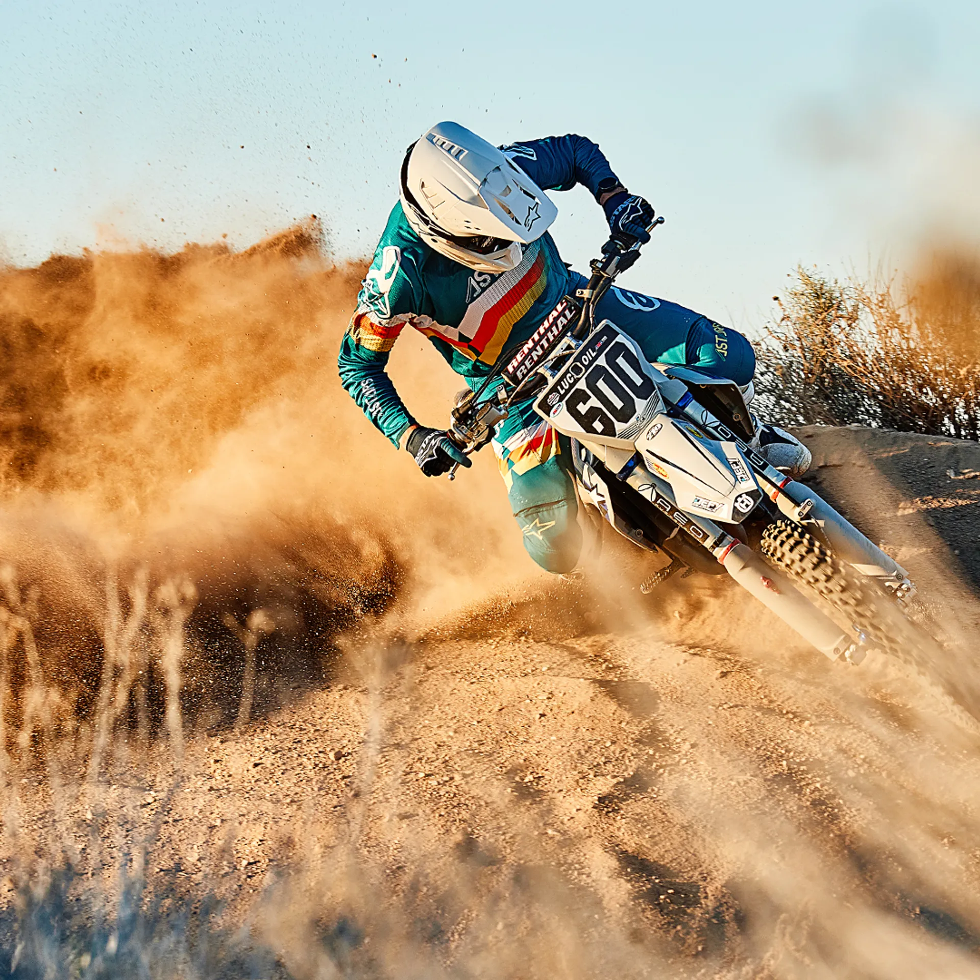 Alpinestars SM5 Hjelm - Solid white - Alpinestars