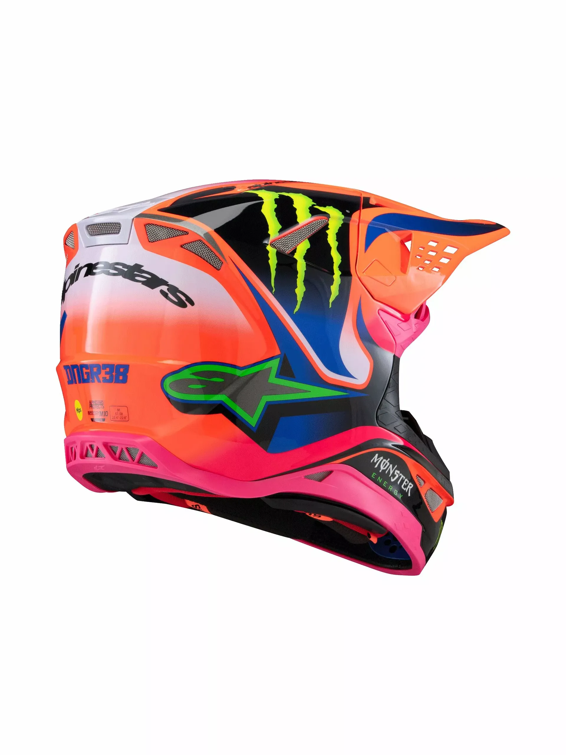 Alpinestars SM10 Hjelm - Deegan Monster - Alpinestars
