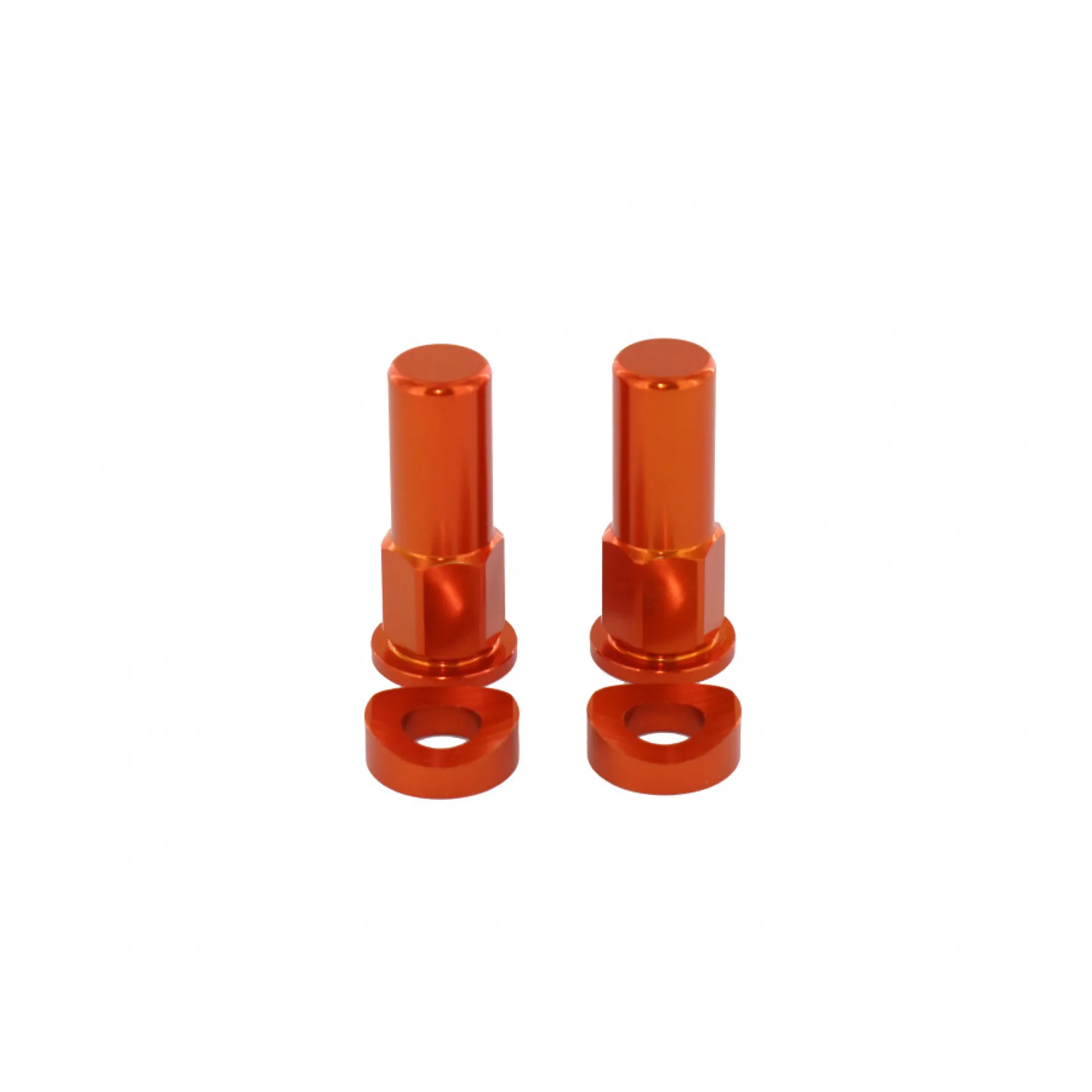 Holeshot, fælglåsemøtrik + specialskive, ORANGE - Holeshot - Motocross Parts