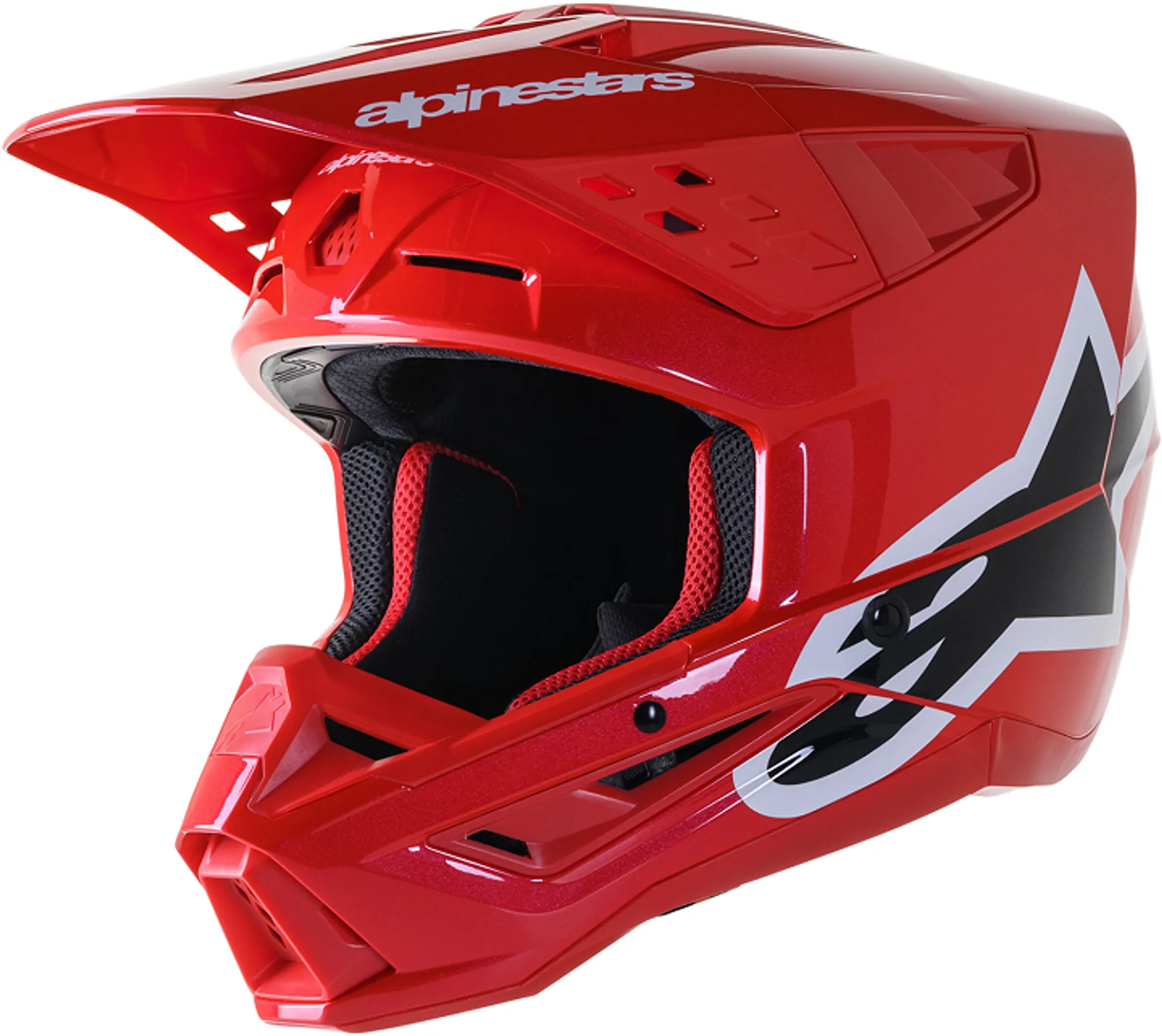 Alpinestars SM5 Hjelm - Corp Rød - Alpinestars - Motocross Parts