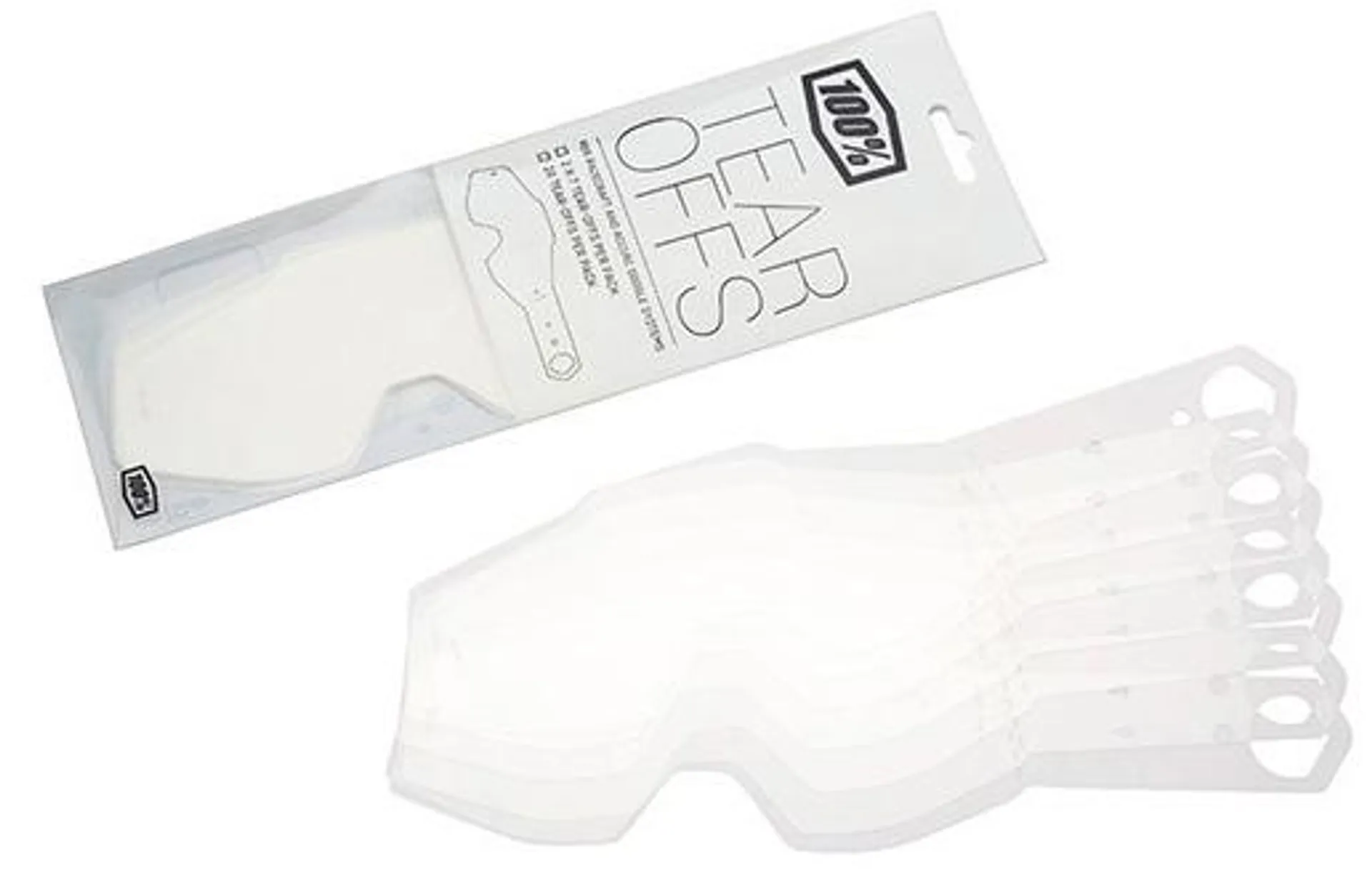 100% RC1/AC1/ST1 standard tear-offs 20 stk. - 100% - Motocross Parts