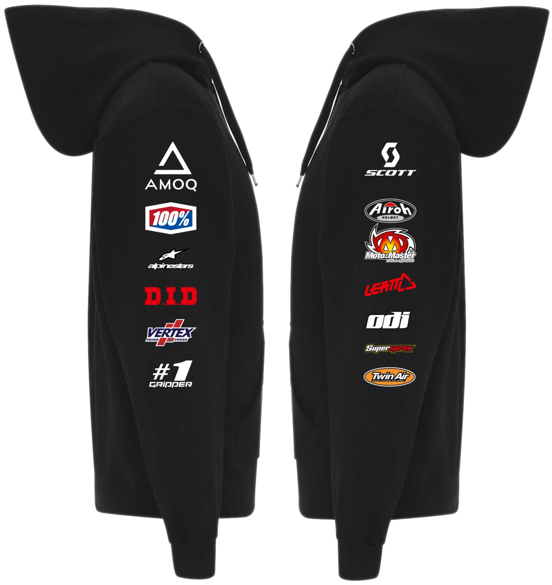 MX Nord hoodie - uden Yamaha logo