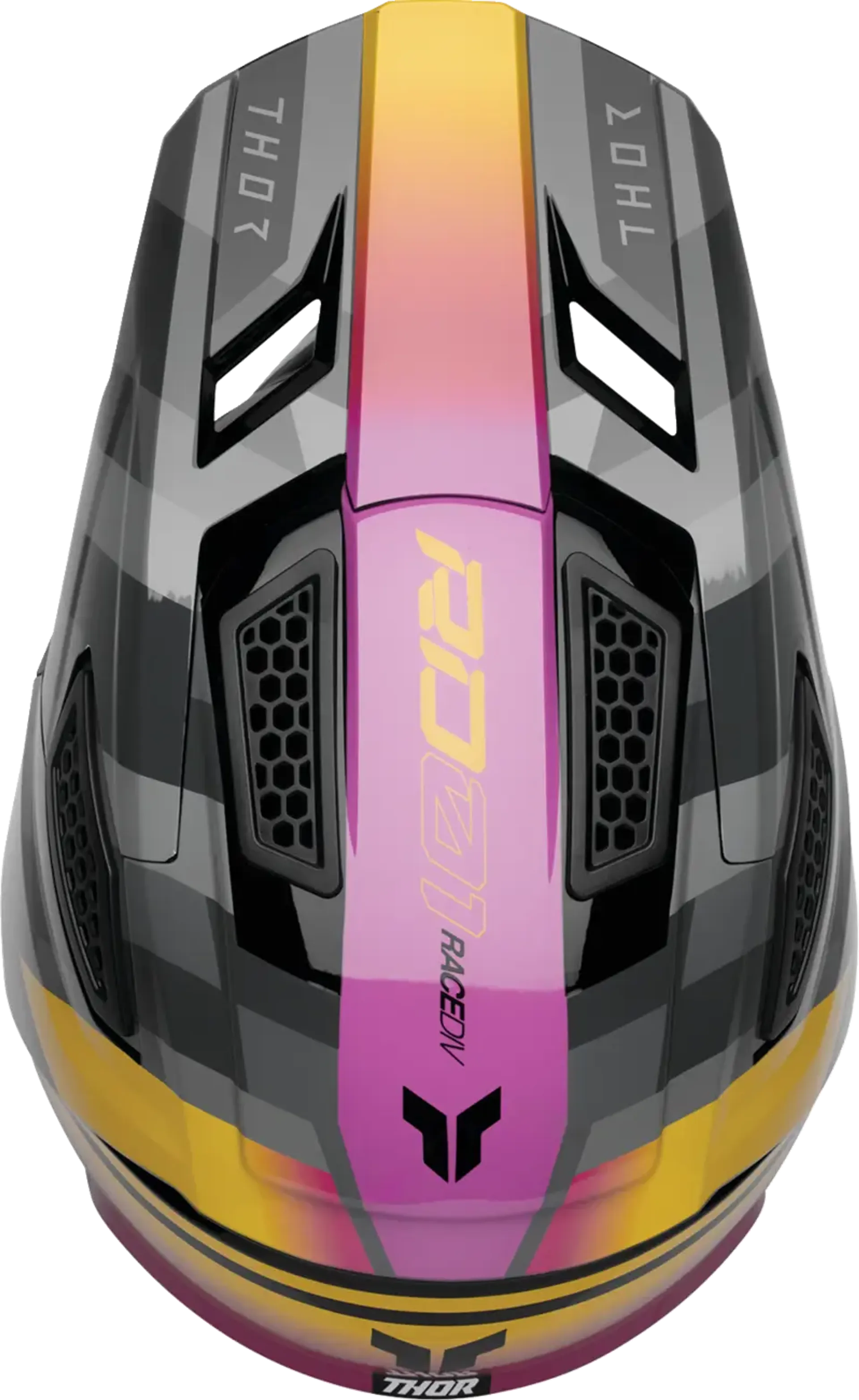 Thor fleet Helmet - camber black/magenta - Thor